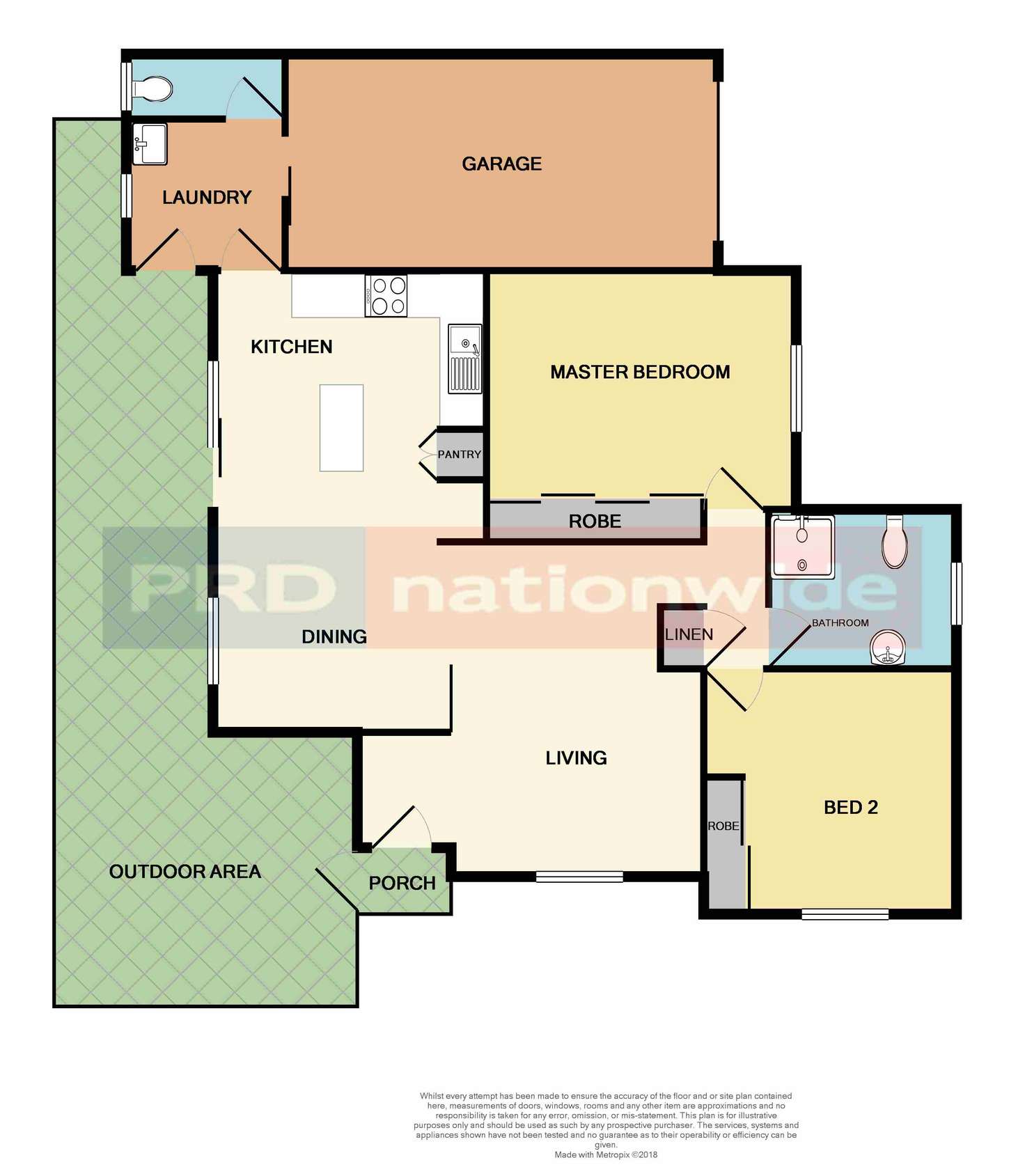 Floorplan of Homely house listing, 1/3 Pyalla Avenue, Aberglasslyn NSW 2320