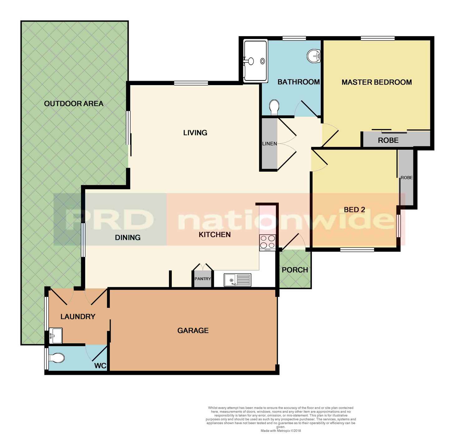 Floorplan of Homely house listing, 2/3 Pyalla Avenue, Aberglasslyn NSW 2320