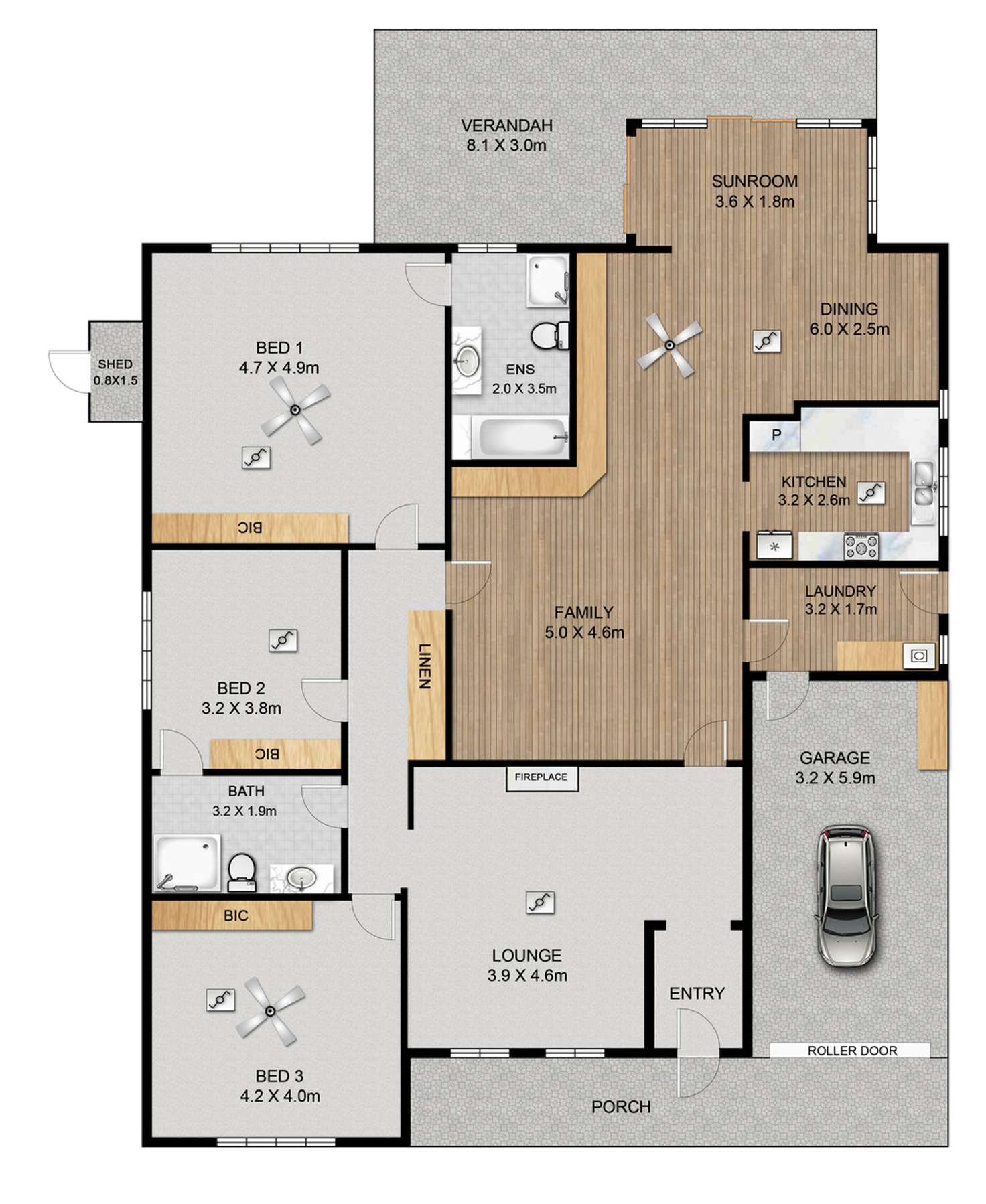 Floorplan of Homely house listing, 67 Mira Monte Estate, 5 Mount Barker Road, Urrbrae SA 5064