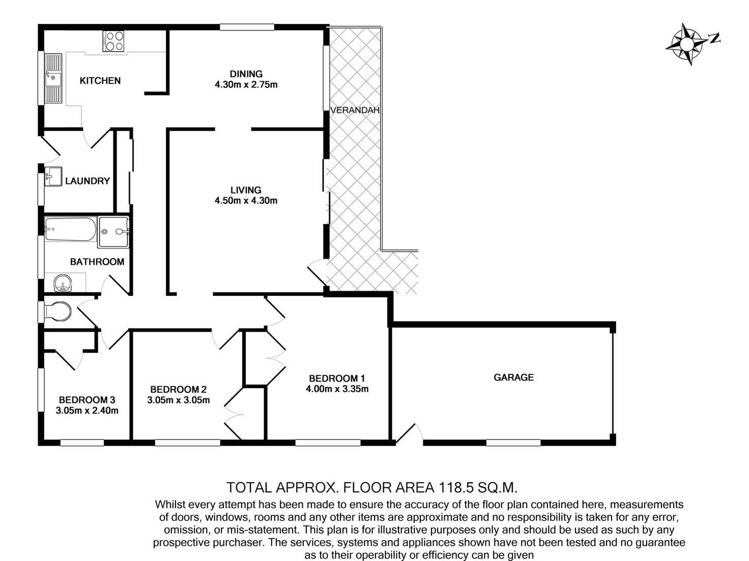Floorplan of Homely house listing, 73 Fairlawn St, Nathan QLD 4111