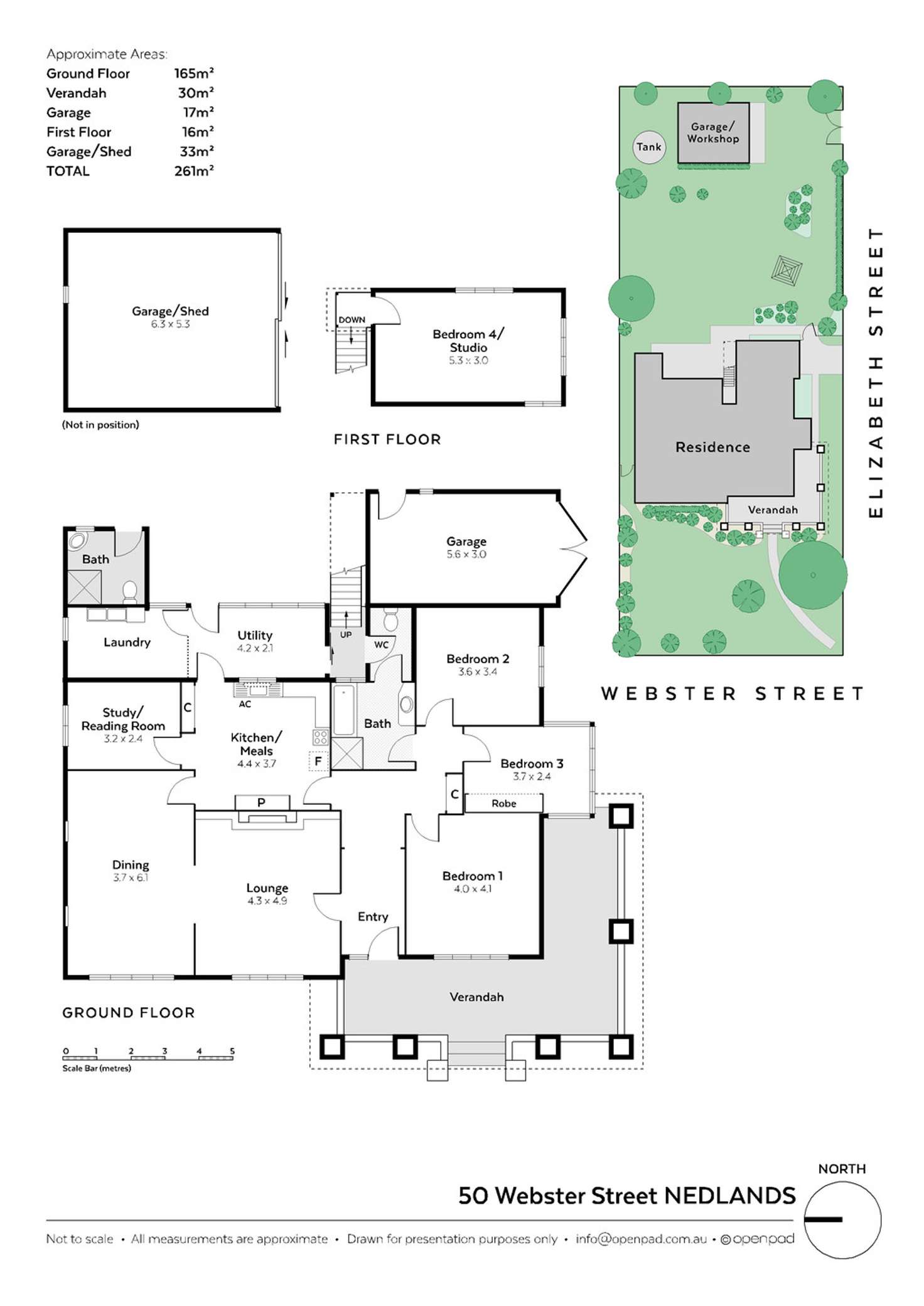 Floorplan of Homely house listing, 50 Webster Street, Nedlands WA 6009