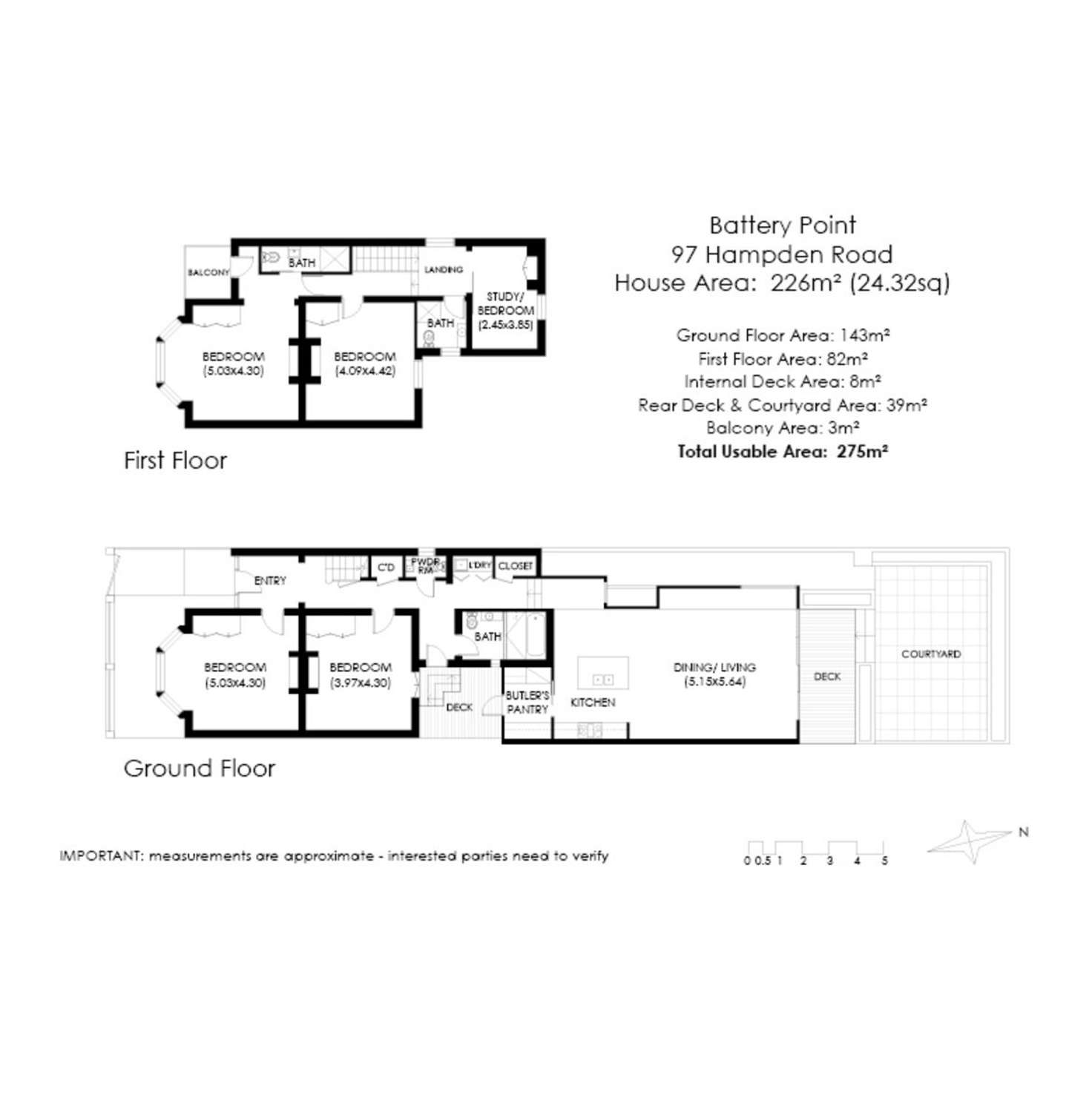 Floorplan of Homely house listing, 97 Hampden Road, Battery Point TAS 7004