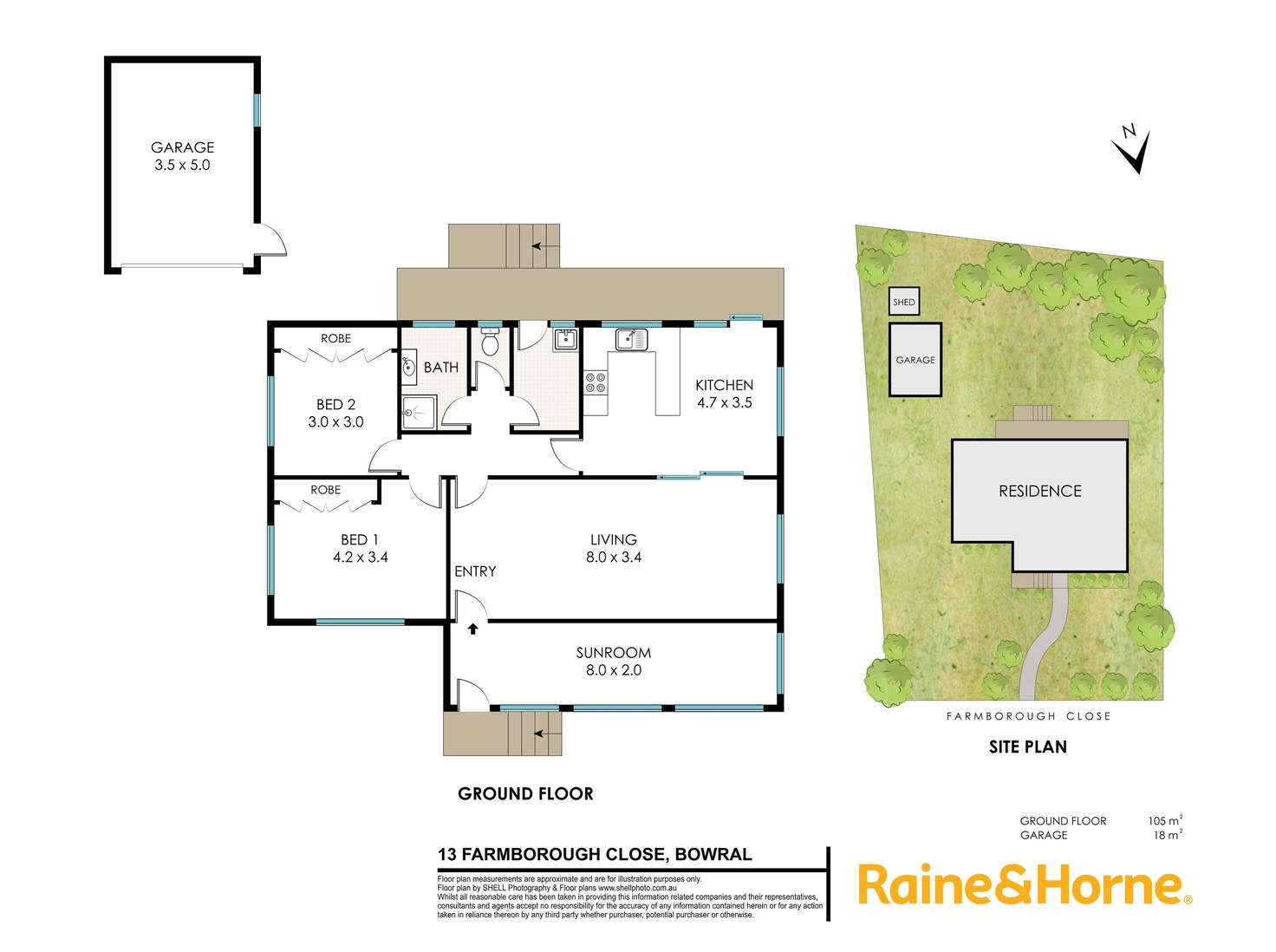 Floorplan of Homely house listing, 13 Farmborough Close, Bowral NSW 2576