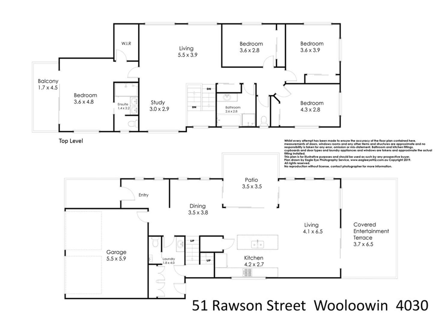 Floorplan of Homely house listing, 51 Rawson Street, Wooloowin QLD 4030