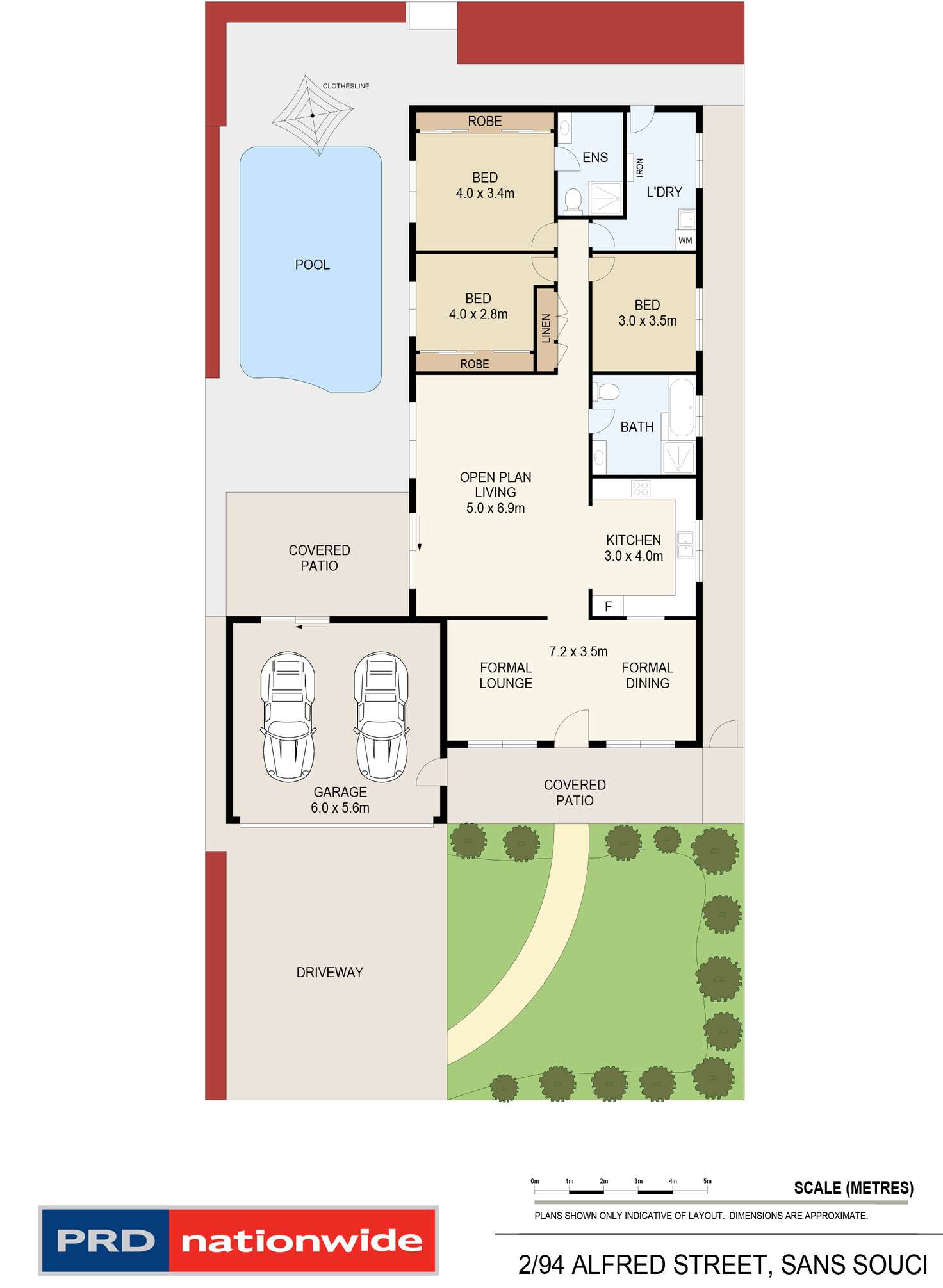 Floorplan of Homely villa listing, 2/94 Alfred Street, Sans Souci NSW 2219