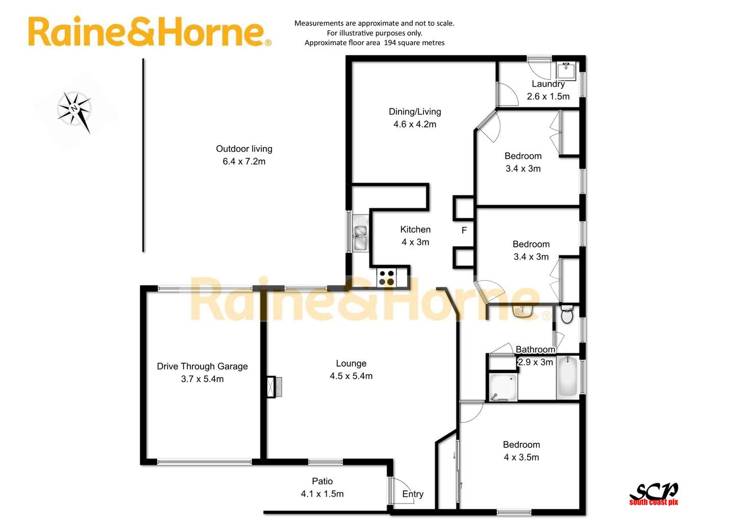 Floorplan of Homely house listing, 13 Heron Road, Catalina NSW 2536