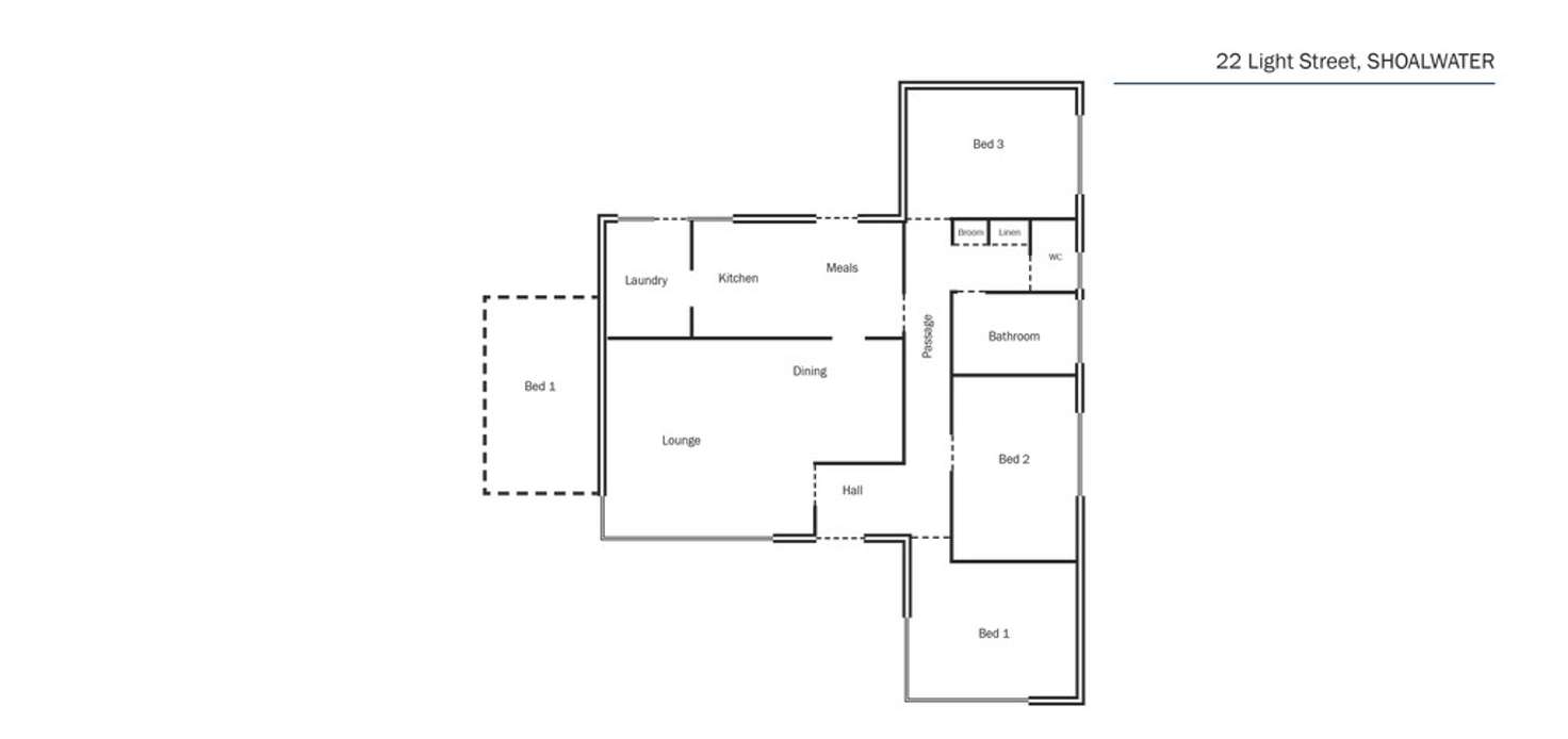 Floorplan of Homely house listing, 22 Light Street, Shoalwater WA 6169