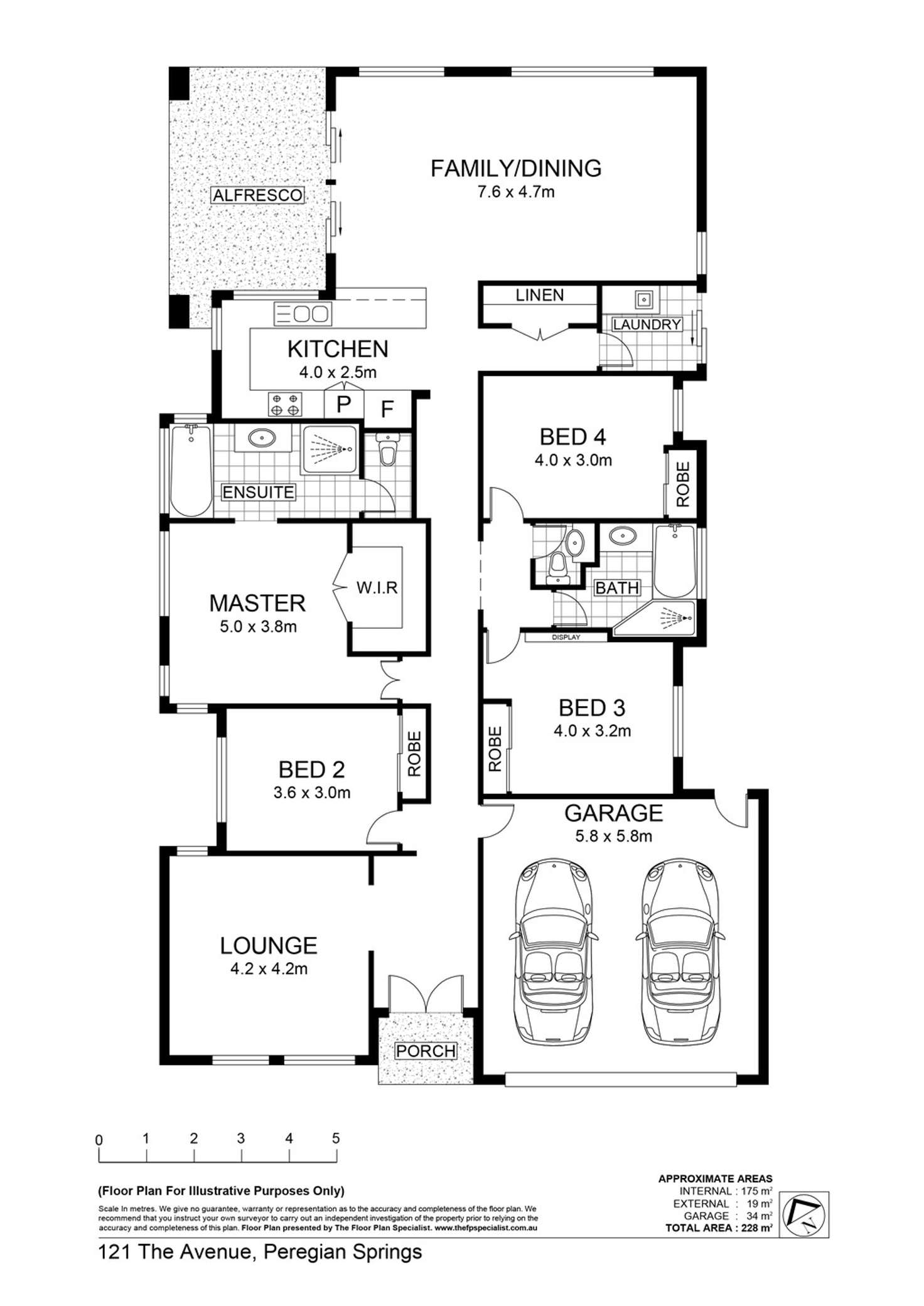 Floorplan of Homely house listing, 121 The Avenue, Peregian Springs QLD 4573
