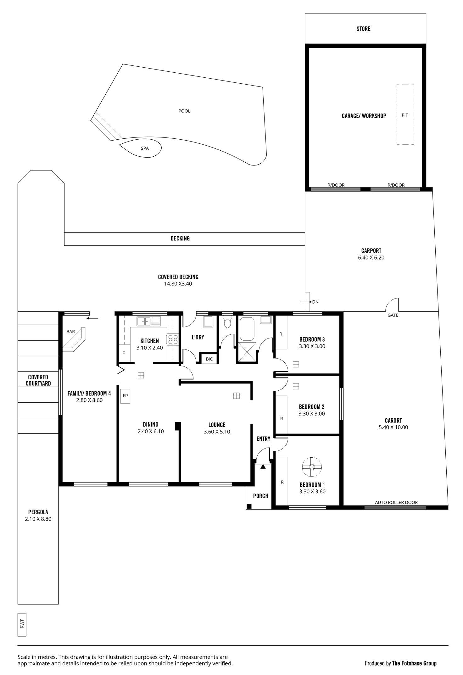 Floorplan of Homely house listing, 2 Fender Court, Paralowie SA 5108