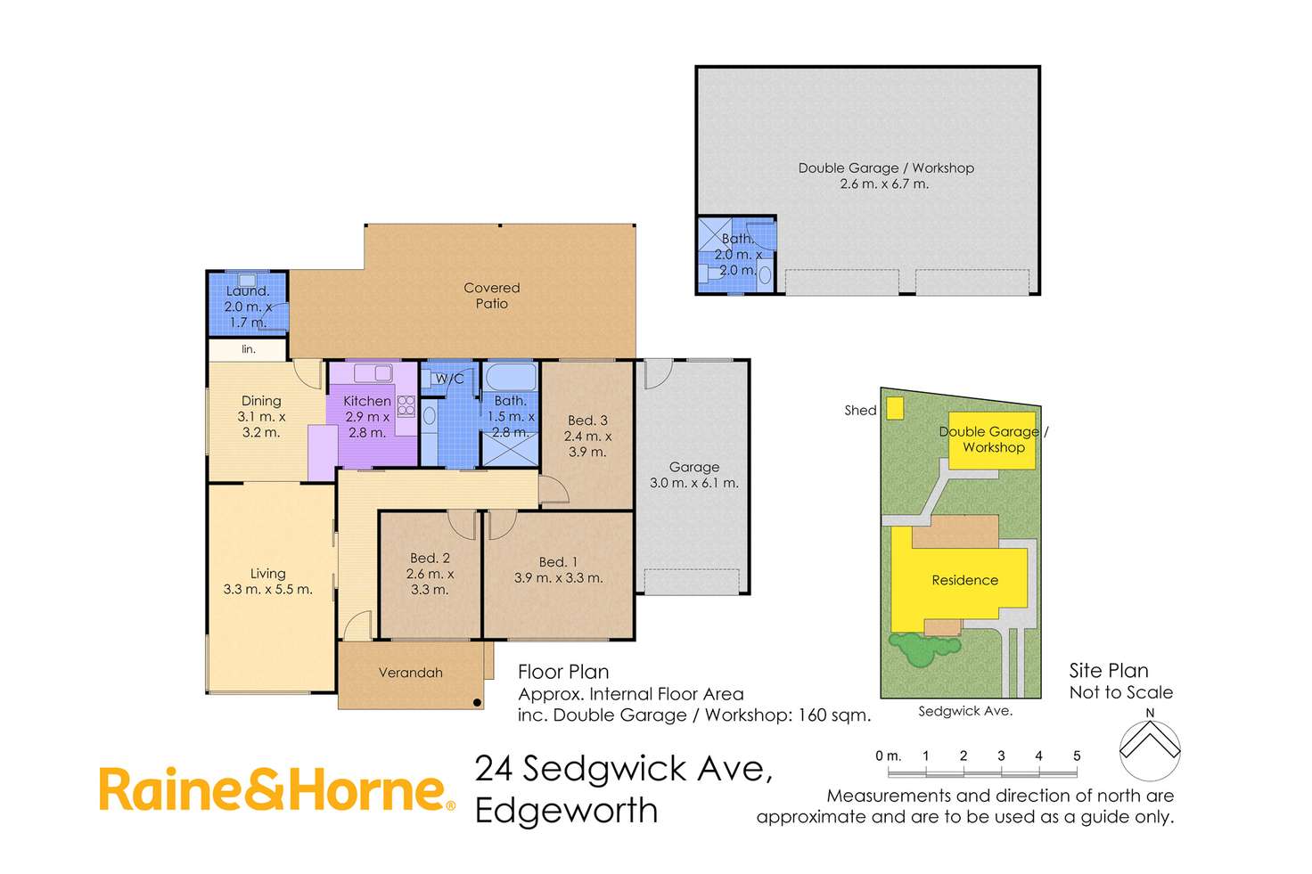 Floorplan of Homely house listing, 24 SEDGWICK AVENUE, Edgeworth NSW 2285