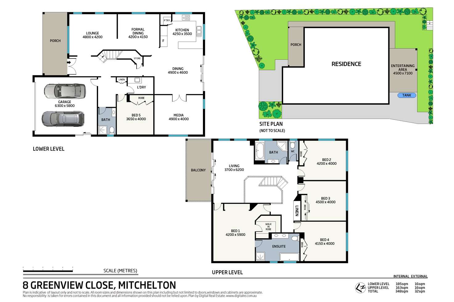 Floorplan of Homely house listing, 8 Greenview Close, Mitchelton QLD 4053