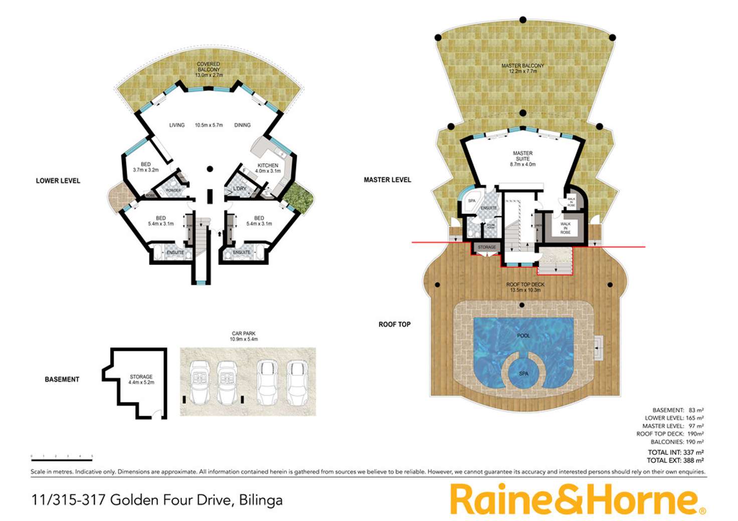 Floorplan of Homely apartment listing, 11/315 Golden Four Drive, Bilinga QLD 4225