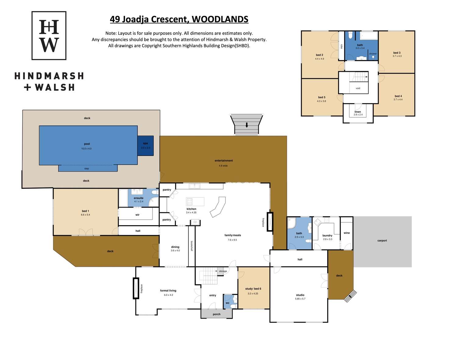 Floorplan of Homely lifestyle listing, 49 Joadja Crescent, Bowral NSW 2576