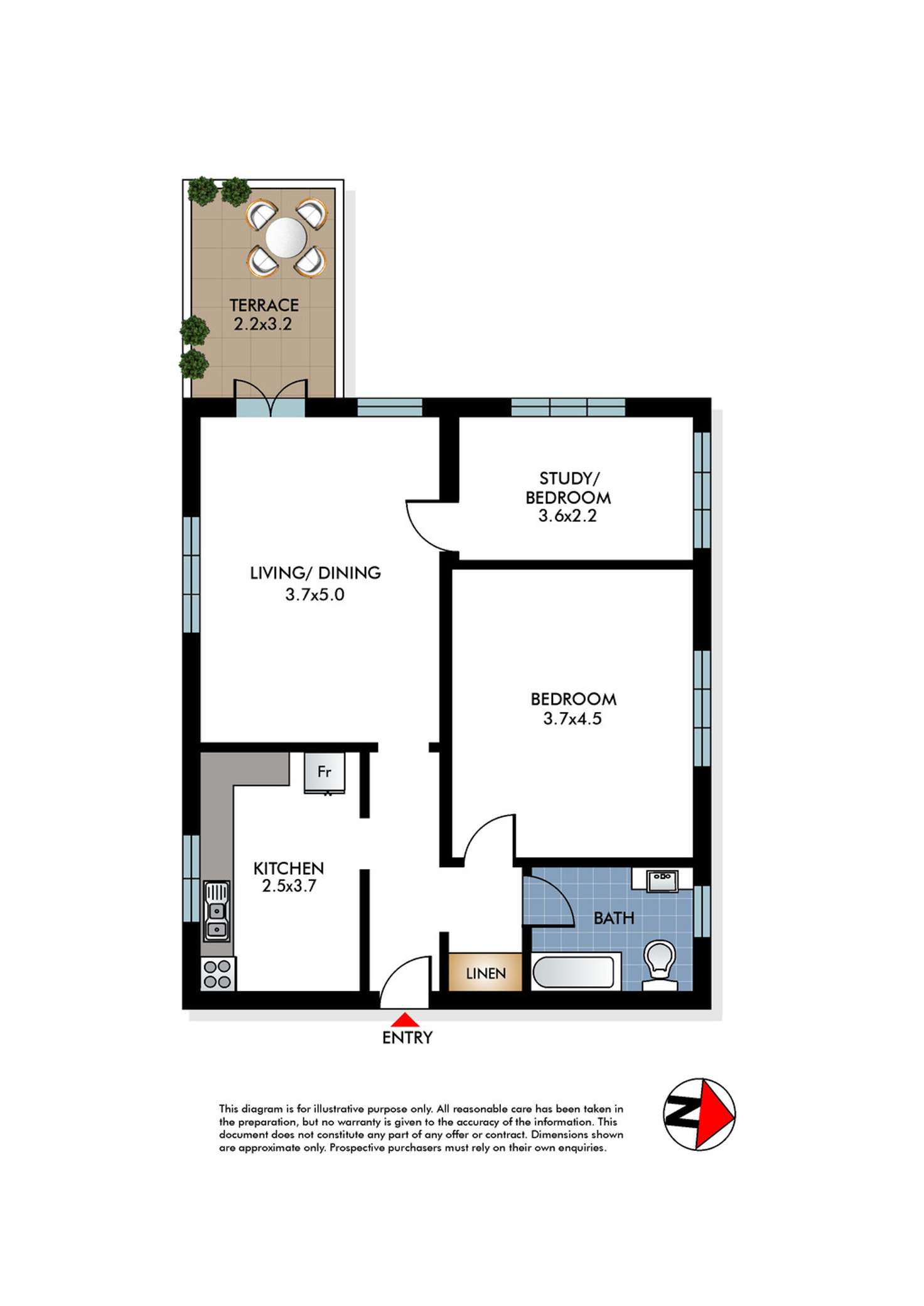 Floorplan of Homely apartment listing, 4/320 Edgecliff Road, Woollahra NSW 2025