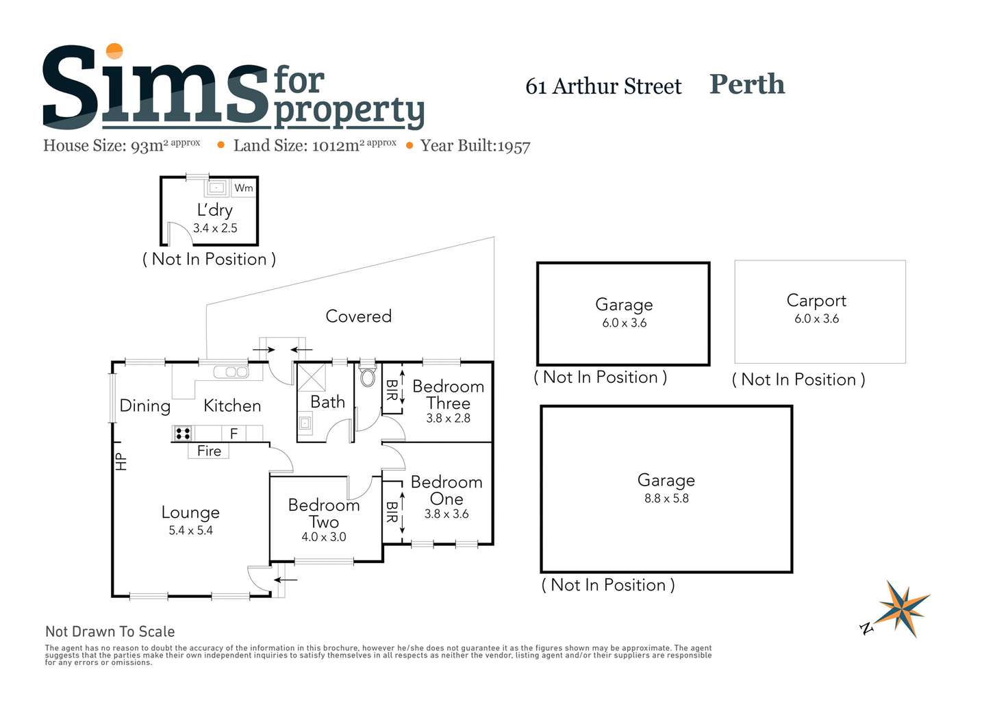 Floorplan of Homely house listing, 61 Arthur Street, Perth TAS 7300