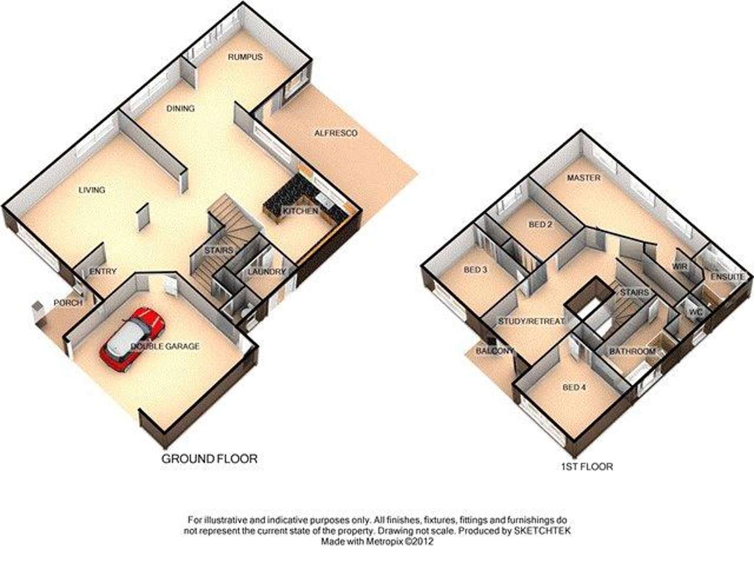 Floorplan of Homely house listing, 7 Panorama Avenue, Beaconsfield VIC 3807