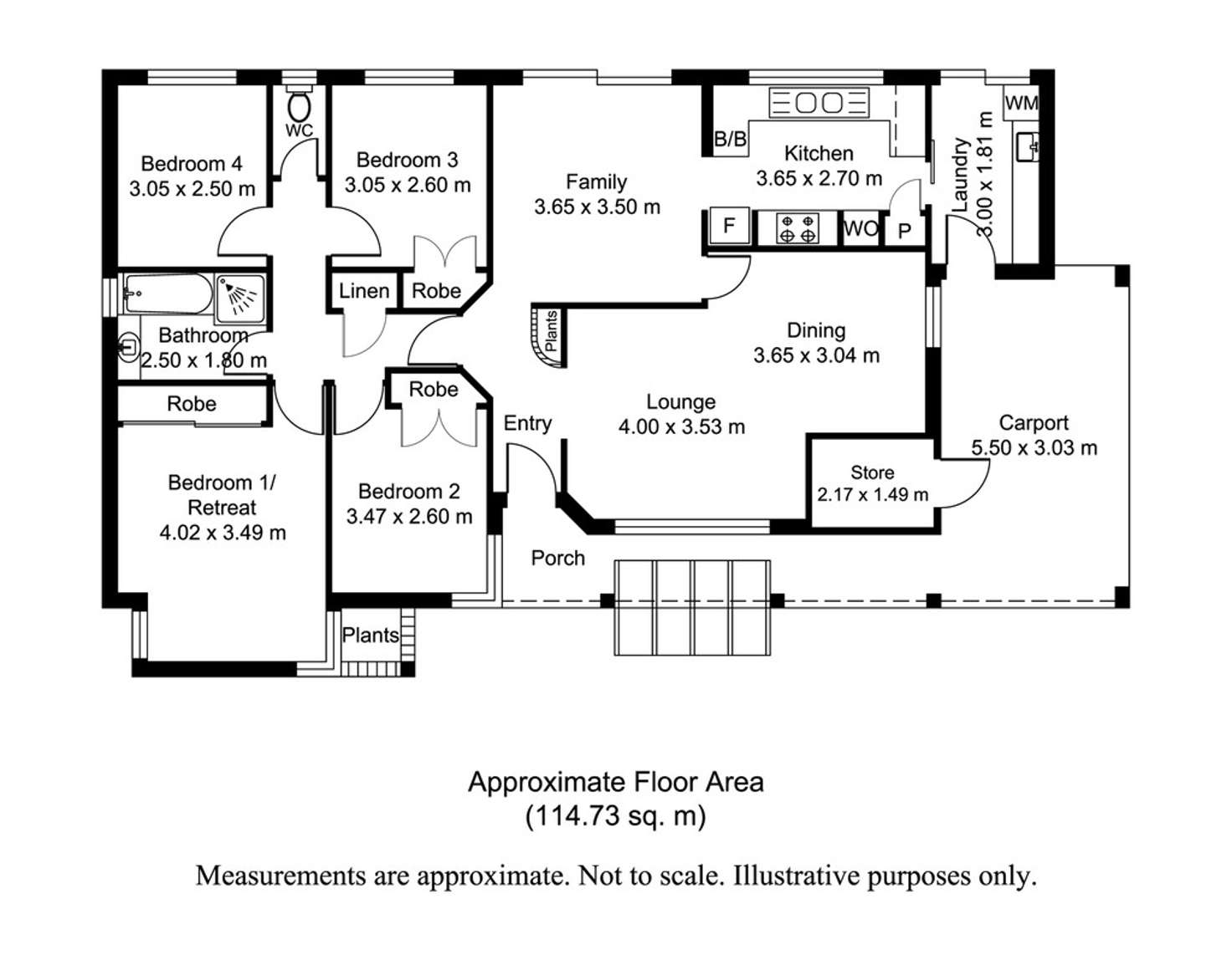 Floorplan of Homely house listing, 3/1 Cleopatra Street, Palmyra WA 6157