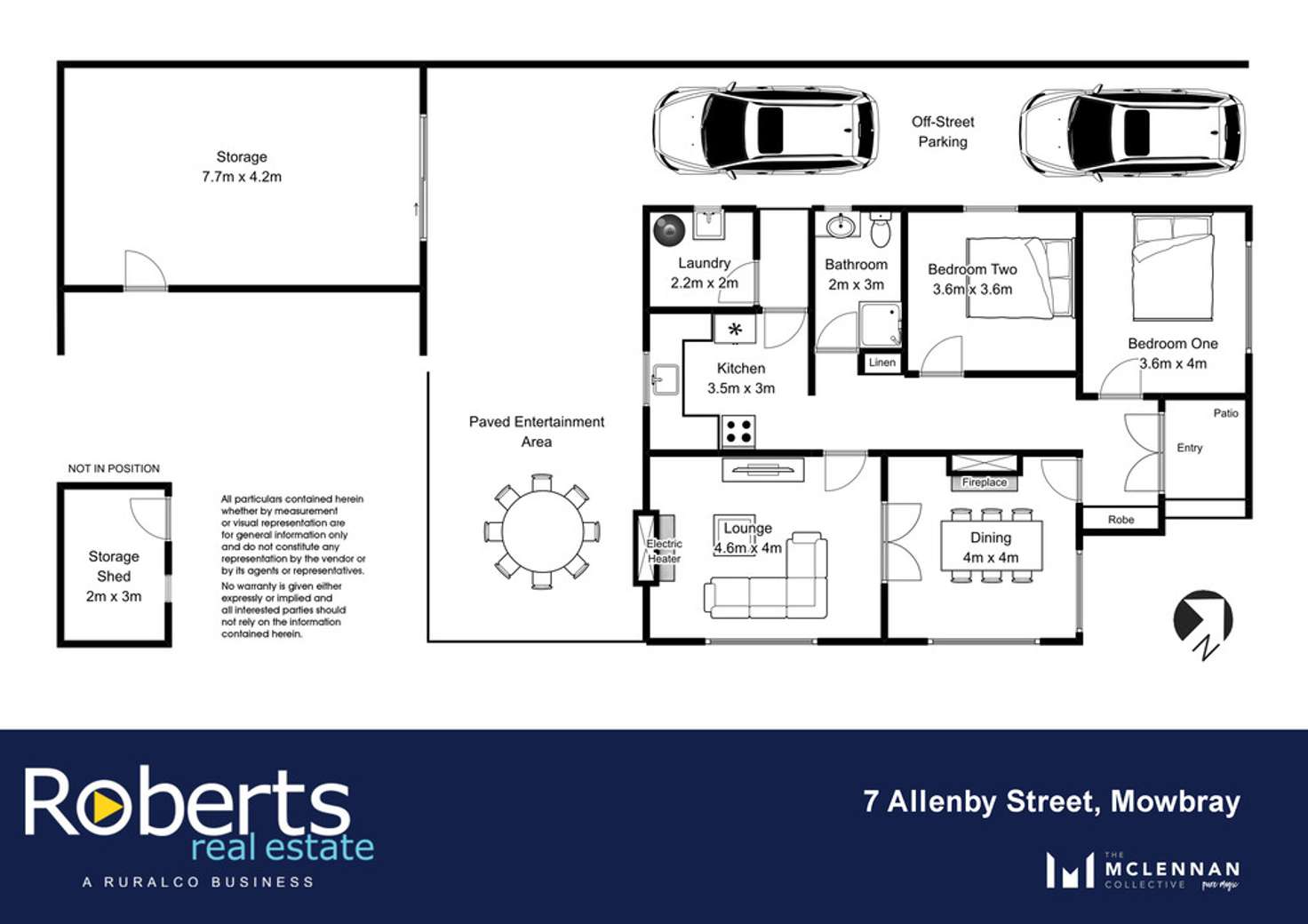 Floorplan of Homely house listing, 7 Allenby Street, Mowbray TAS 7248