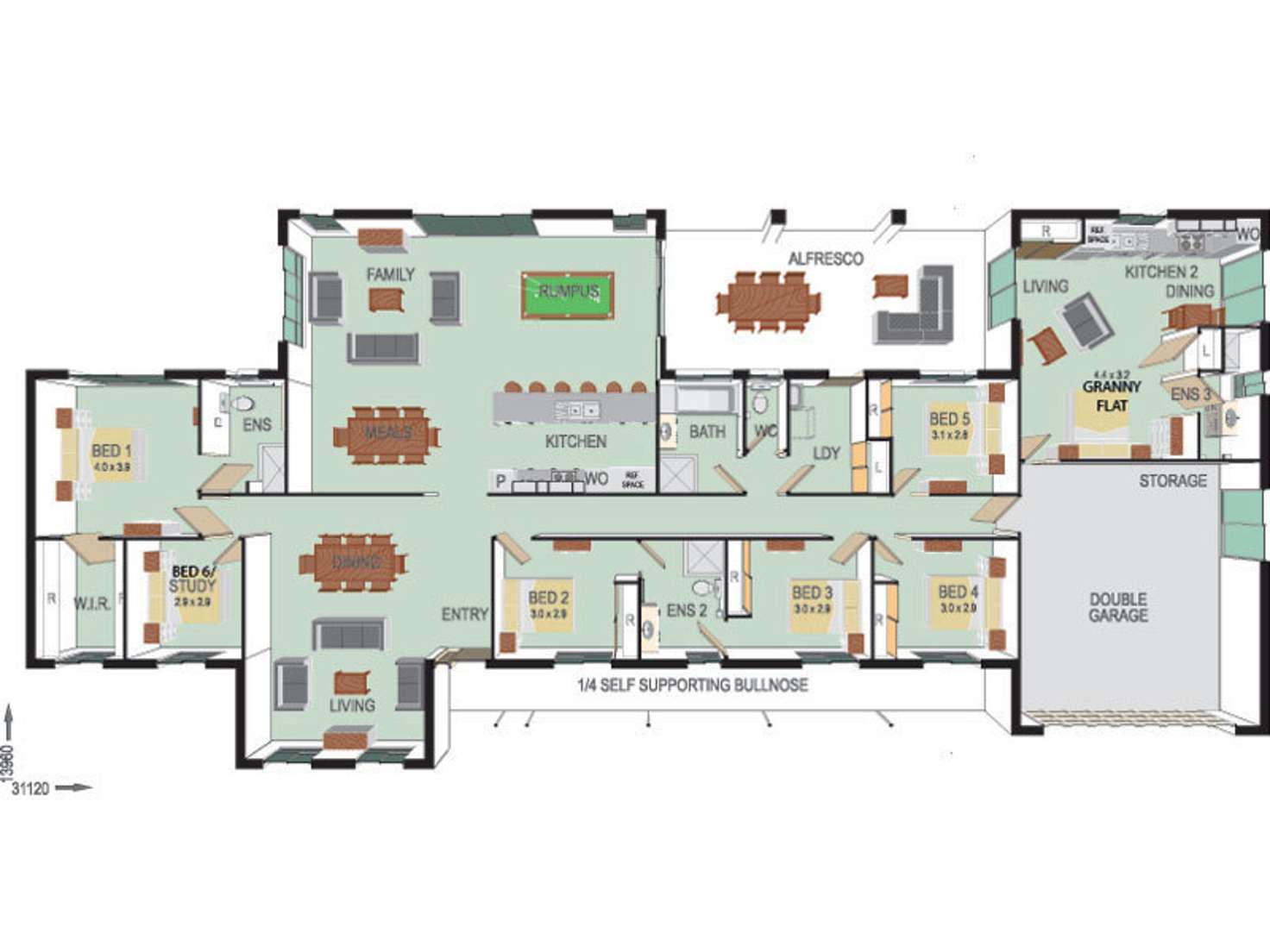 Floorplan of Homely house listing, 17 Iris Court, Yamanto QLD 4305
