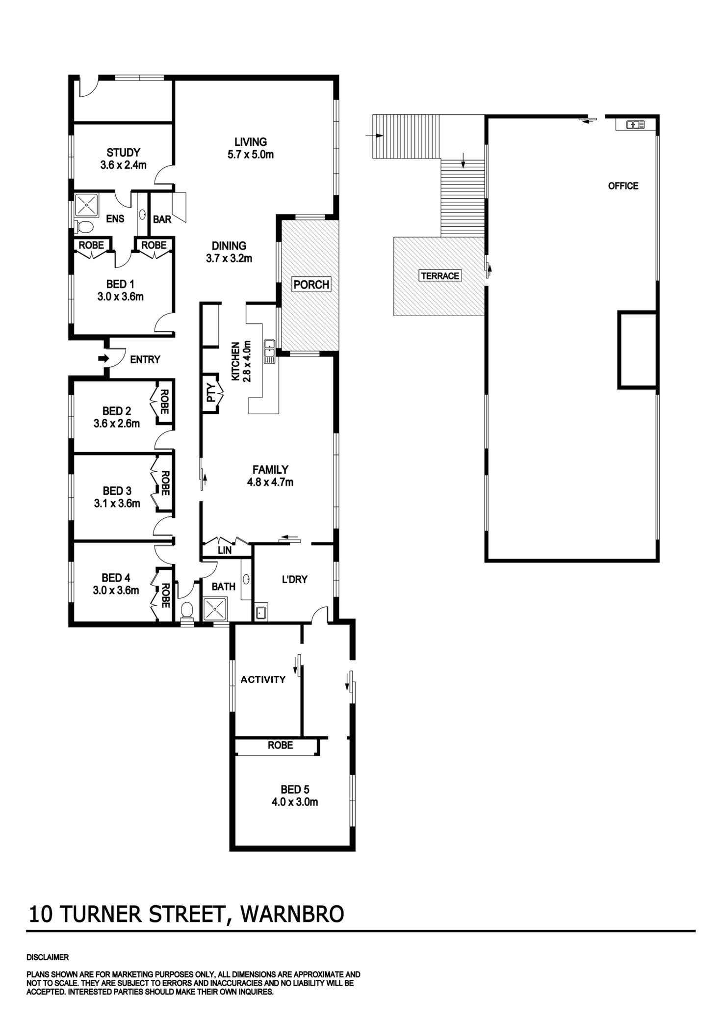 Floorplan of Homely house listing, 10 Turner Street, Warnbro WA 6169