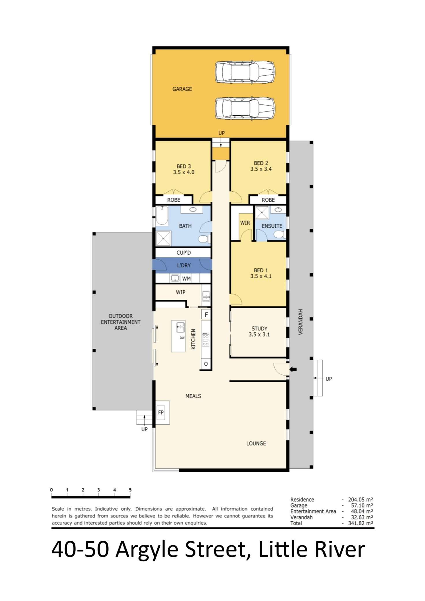 Floorplan of Homely house listing, 40 Argyle Street, Little River VIC 3211