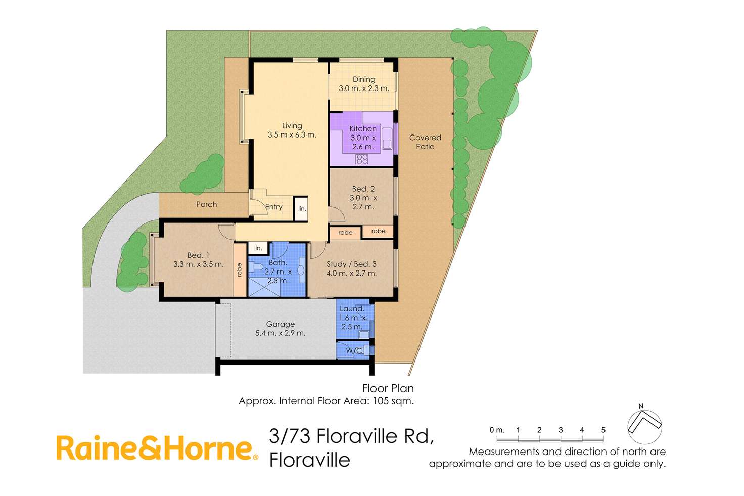 Floorplan of Homely house listing, 3/73 FLORAVILLE ROAD, Floraville NSW 2280