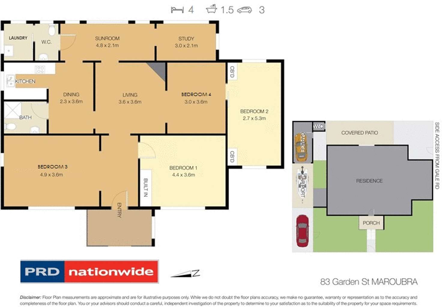 Floorplan of Homely house listing, 83 Garden Street, Maroubra NSW 2035