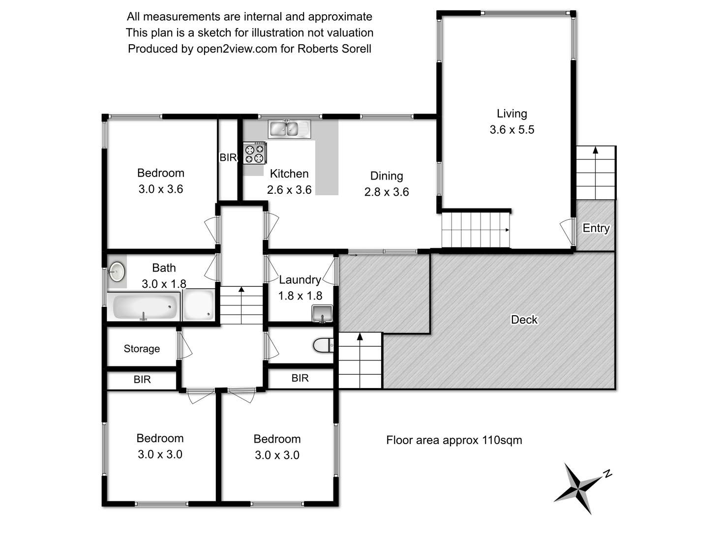 Floorplan of Homely house listing, 7 Lighton Way, Lenah Valley TAS 7008