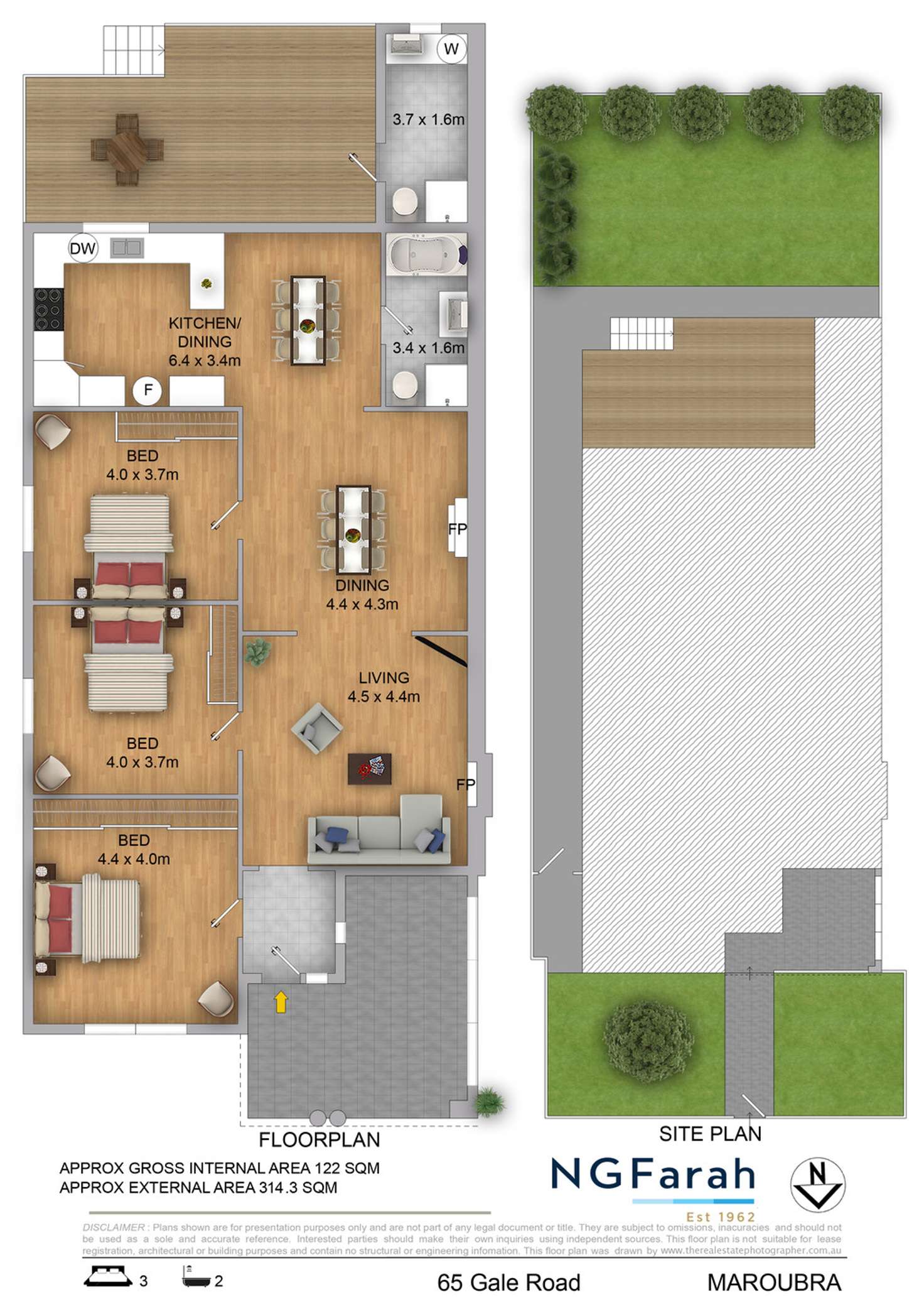 Floorplan of Homely house listing, 65 Gale Road, Maroubra NSW 2035