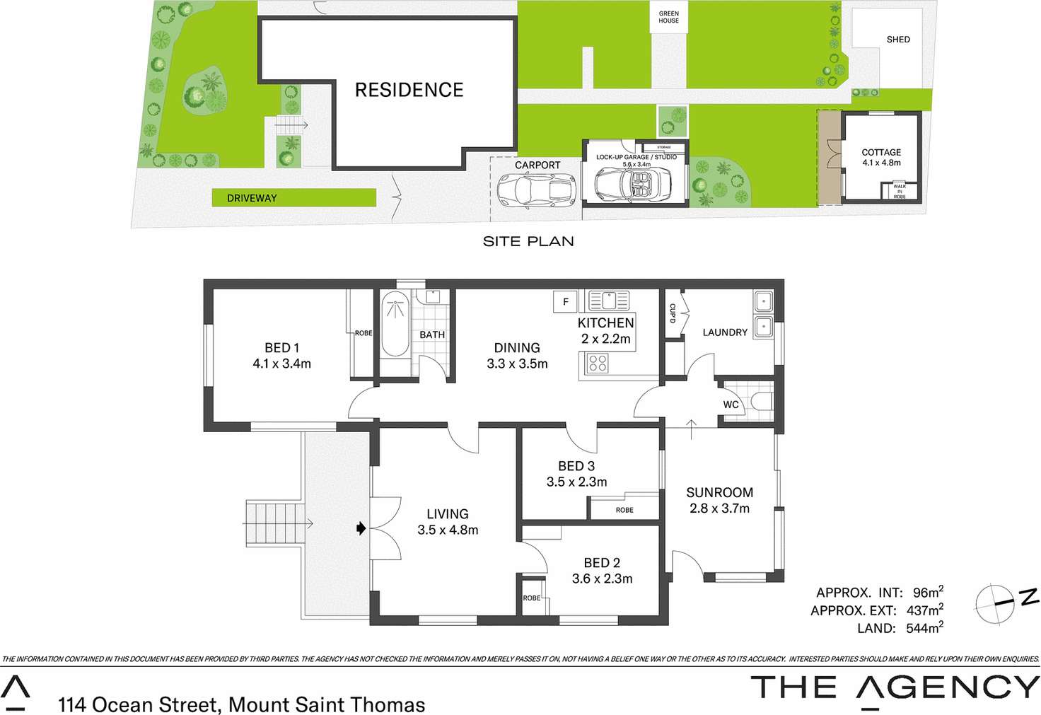 Floorplan of Homely house listing, 114 Ocean Street, Mount Saint Thomas NSW 2500