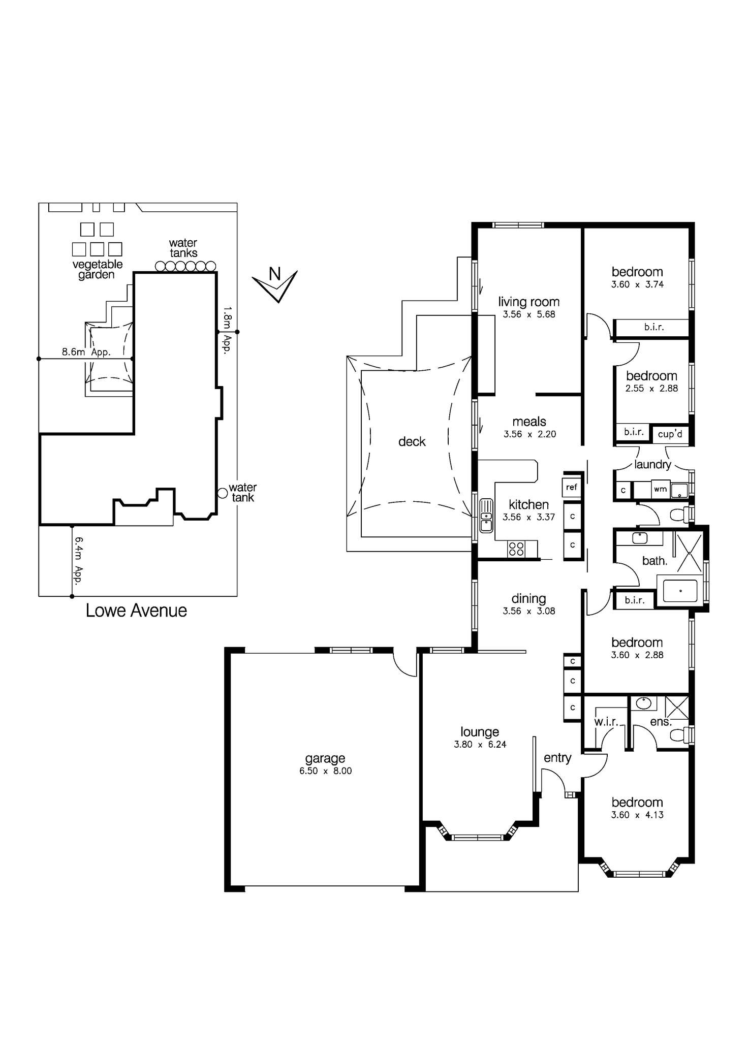 Floorplan of Homely house listing, 35 Lowe Avenue, Altona VIC 3018