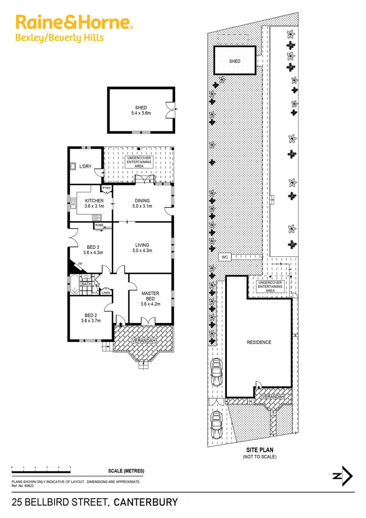 Floorplan of Homely house listing, 25 Bellbird Street, Canterbury NSW 2193