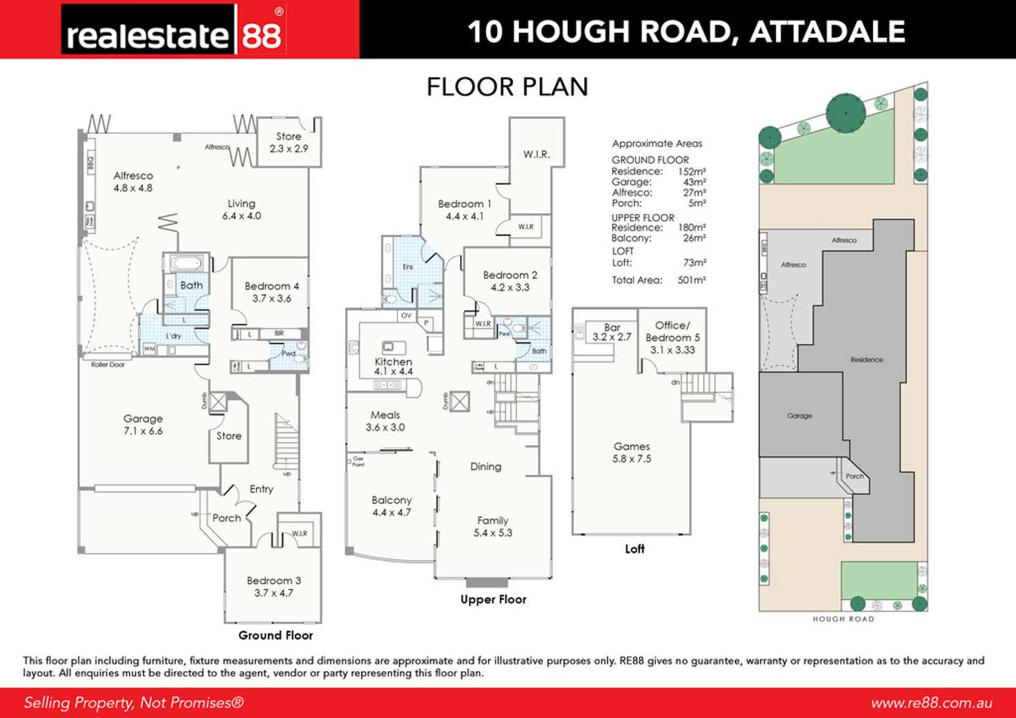 Floorplan of Homely house listing, 10 Hough Road, Attadale WA 6156