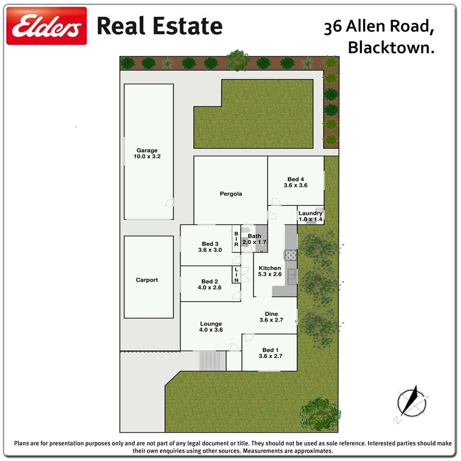 Floorplan of Homely house listing, 36 Allen Road, Blacktown NSW 2148
