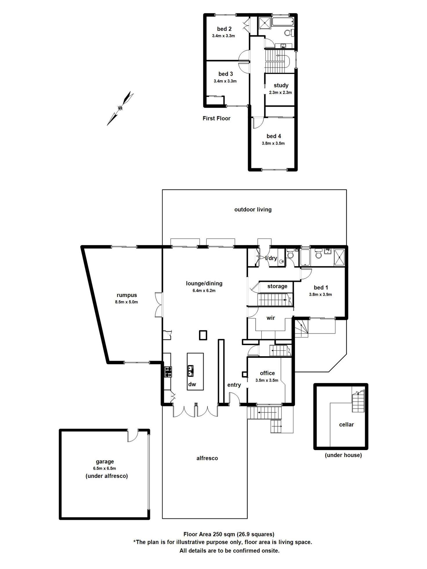 Floorplan of Homely house listing, 20 Ryrie Street, Healesville VIC 3777