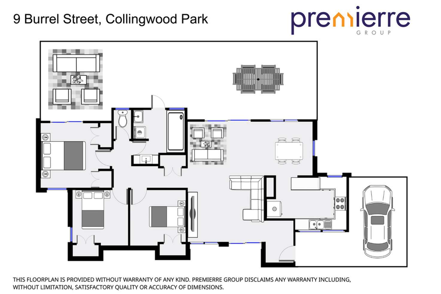 Floorplan of Homely house listing, 9 Burrel Street, Collingwood Park QLD 4301