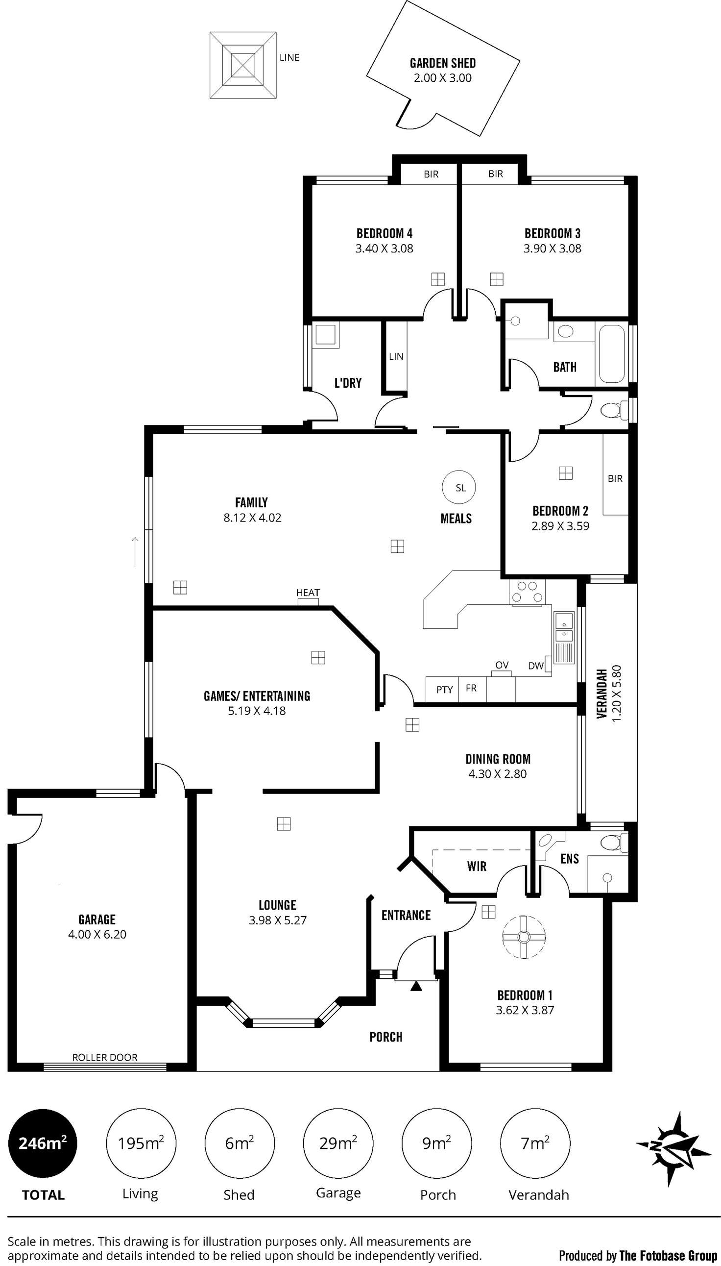 Floorplan of Homely house listing, 20 Horndale Drive, Happy Valley SA 5159