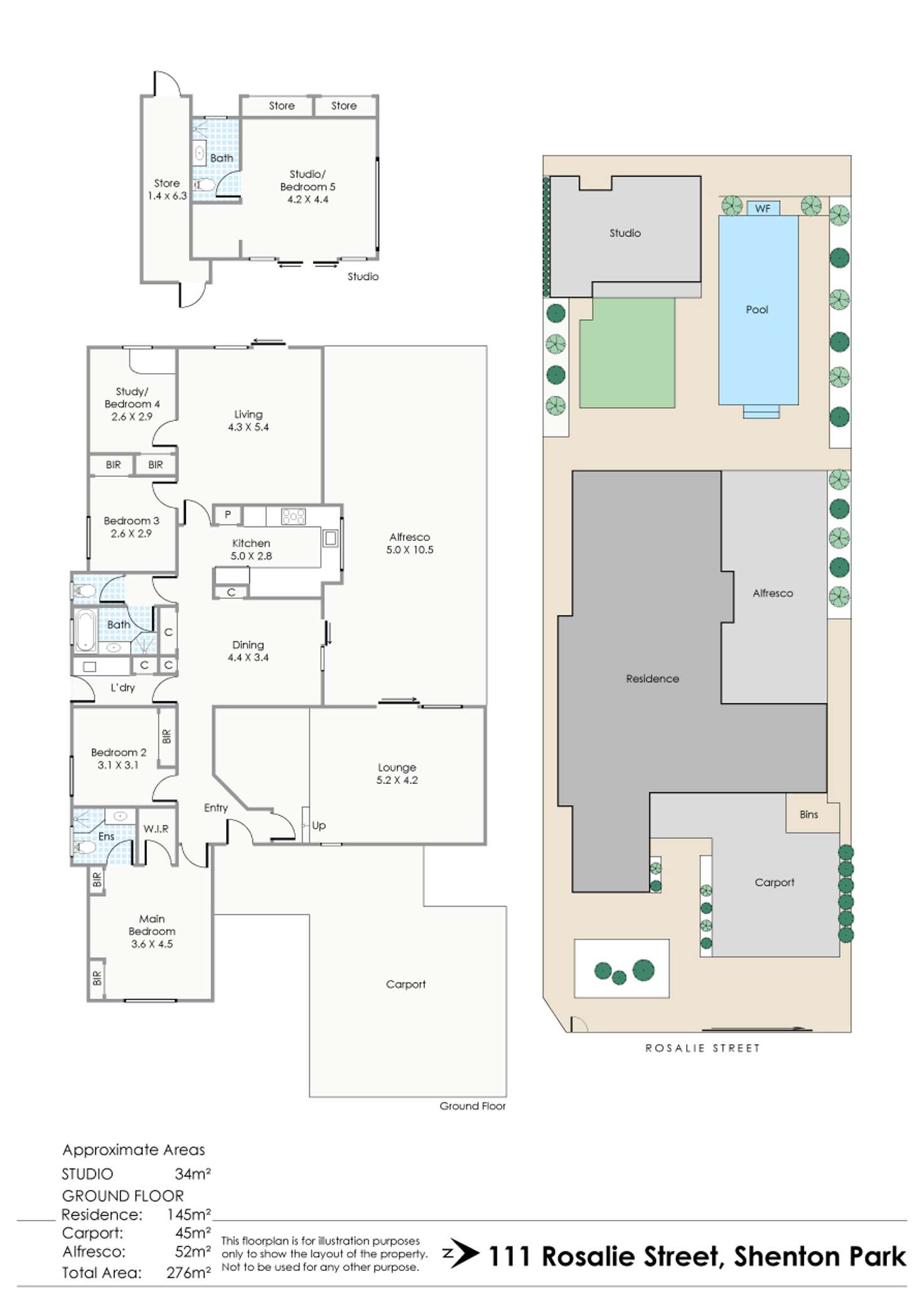 Floorplan of Homely house listing, 111 Rosalie Street, Shenton Park WA 6008