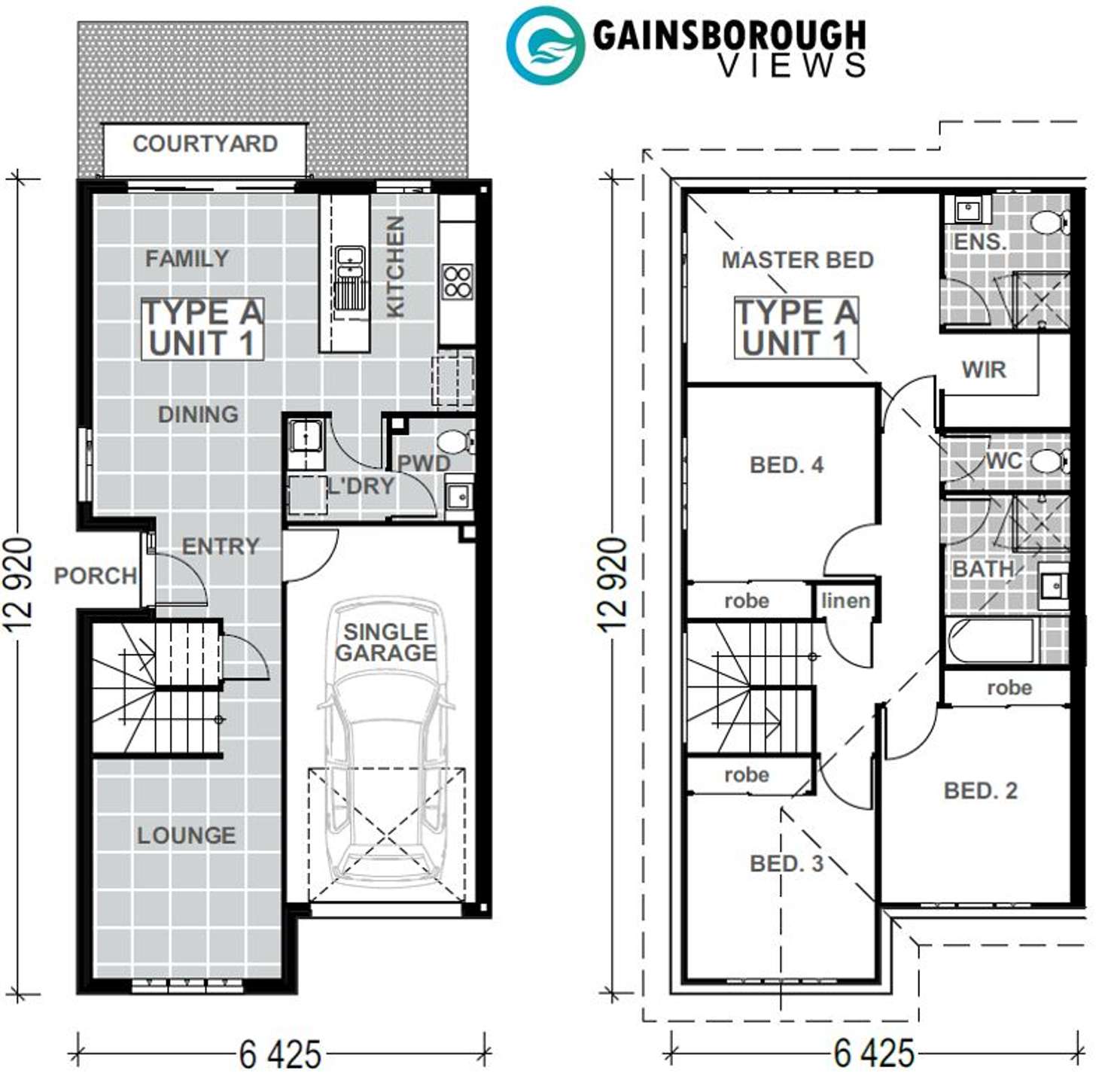 Floorplan of Homely townhouse listing, 35/370 Gainsborough Drive, Pimpama QLD 4209