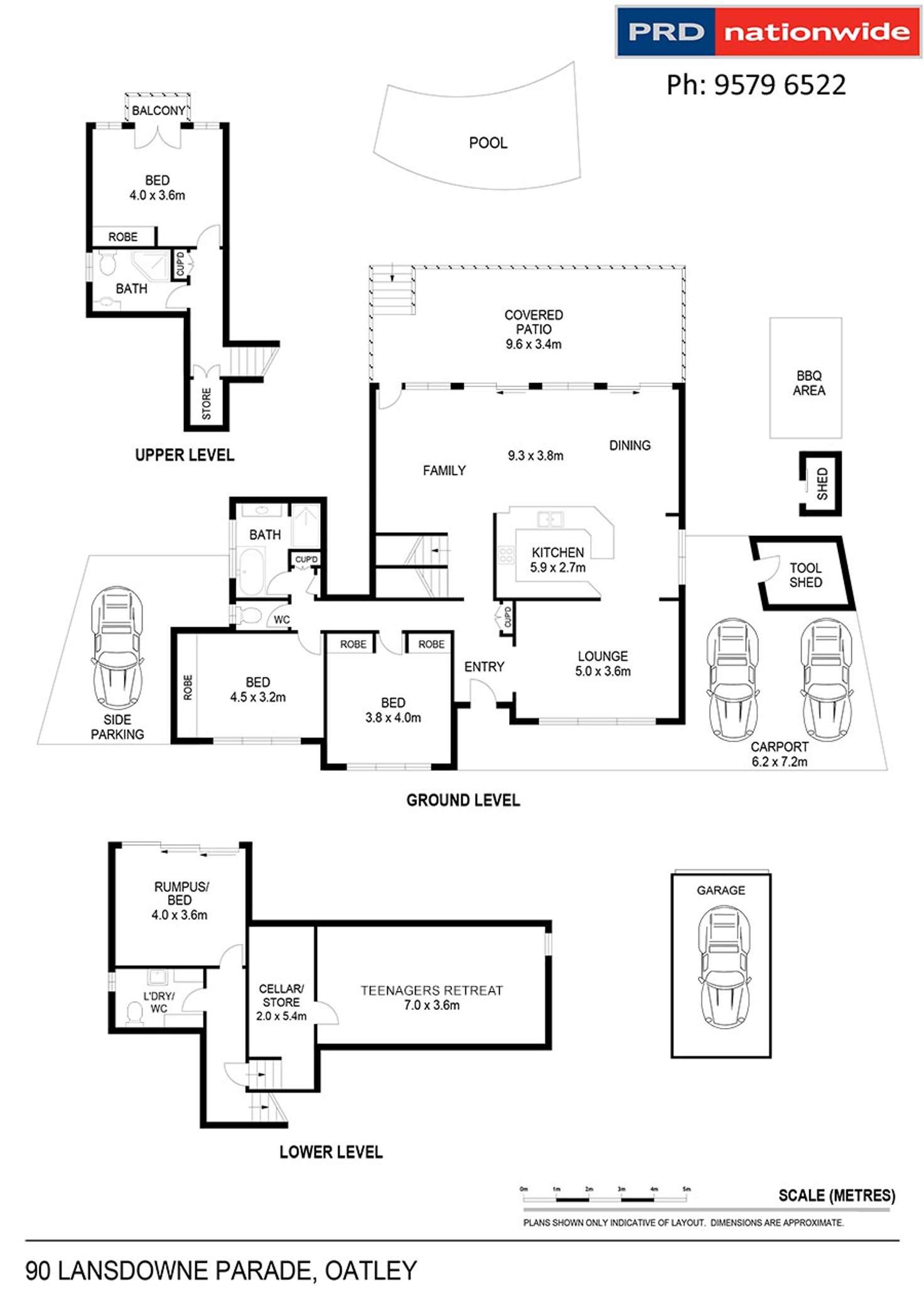 Floorplan of Homely house listing, 90 Lansdowne Parade, Oatley NSW 2223