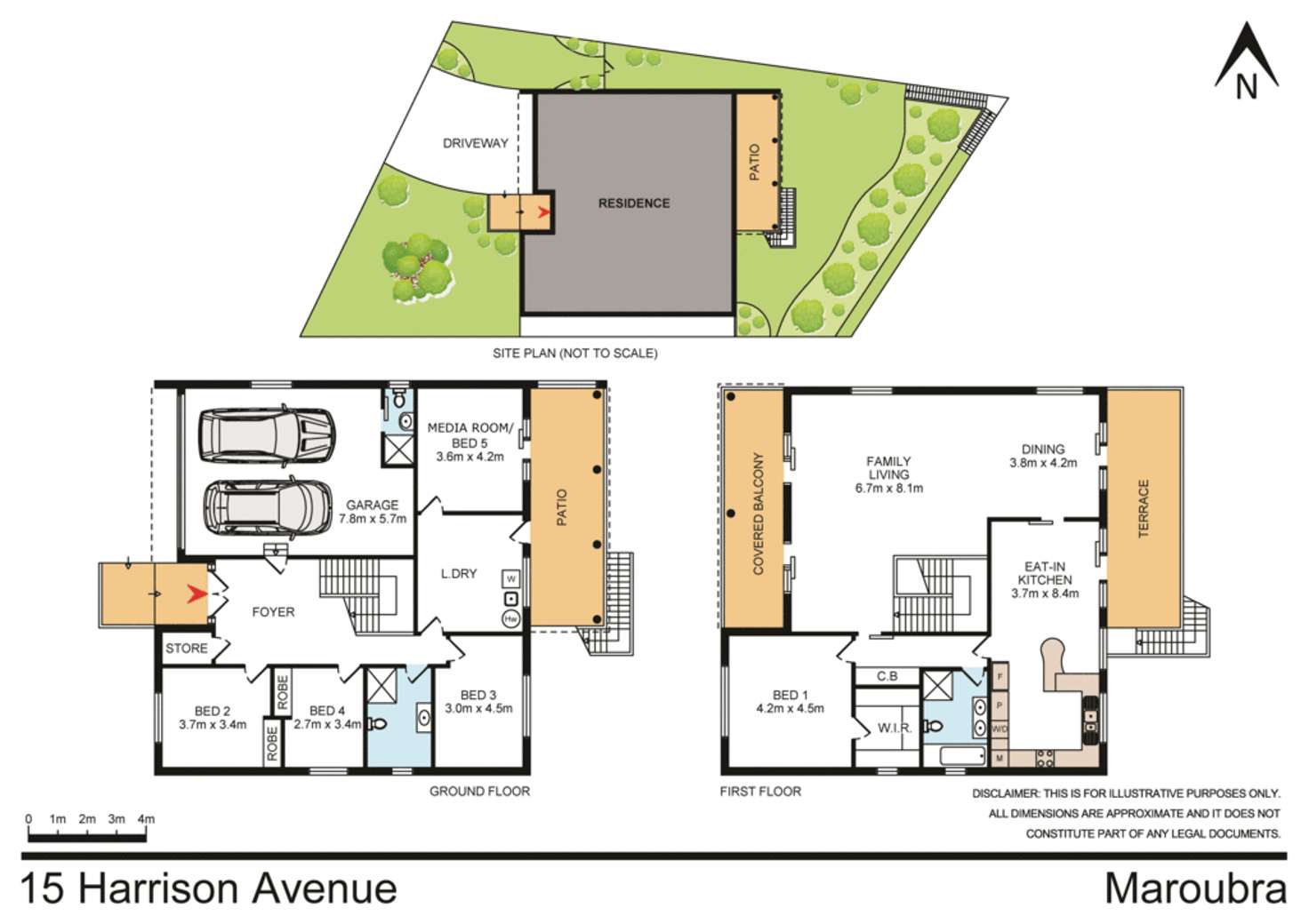 Floorplan of Homely house listing, 15 Harrison Avenue, Maroubra NSW 2035