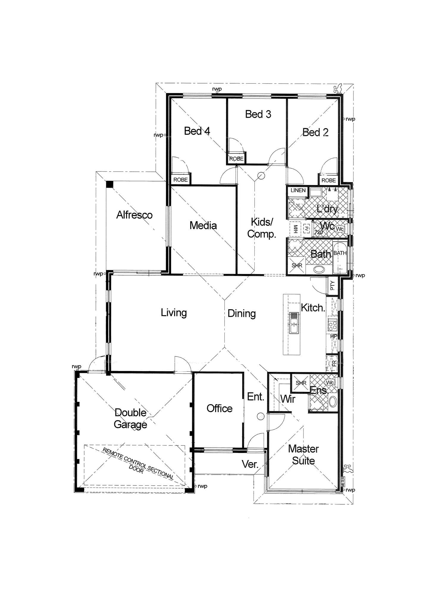 Floorplan of Homely house listing, 18 Callistemon Gardens, Baldivis WA 6171