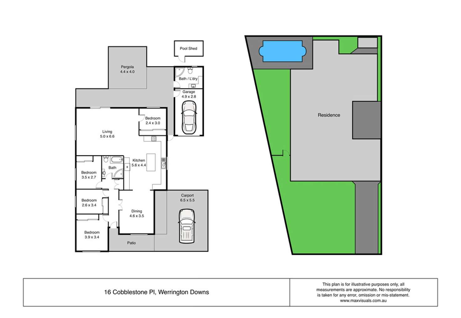 Floorplan of Homely house listing, 16 Cobblestone Place, Werrington Downs NSW 2747