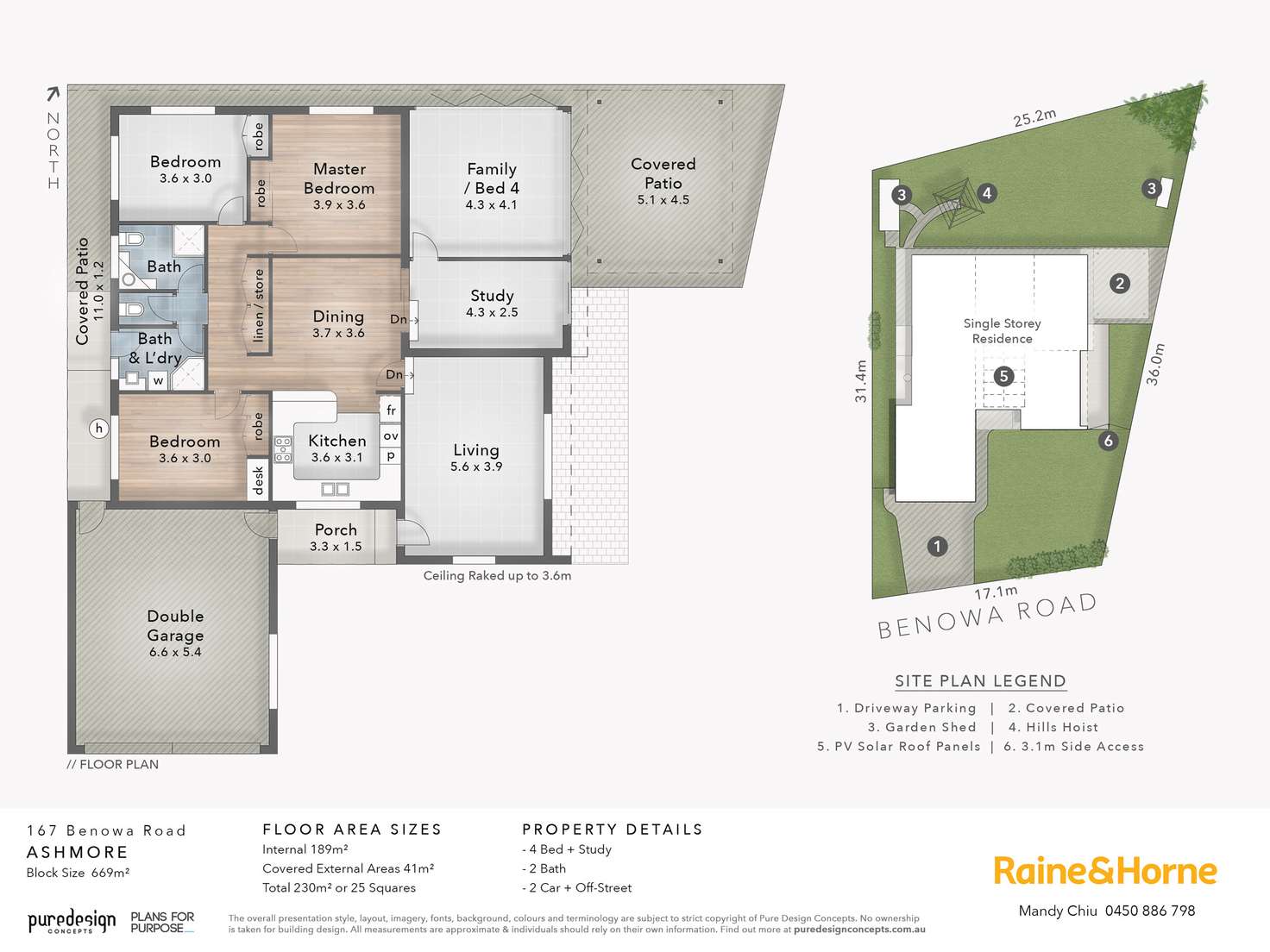 Floorplan of Homely house listing, 167 BENOWA ROAD, Ashmore QLD 4214