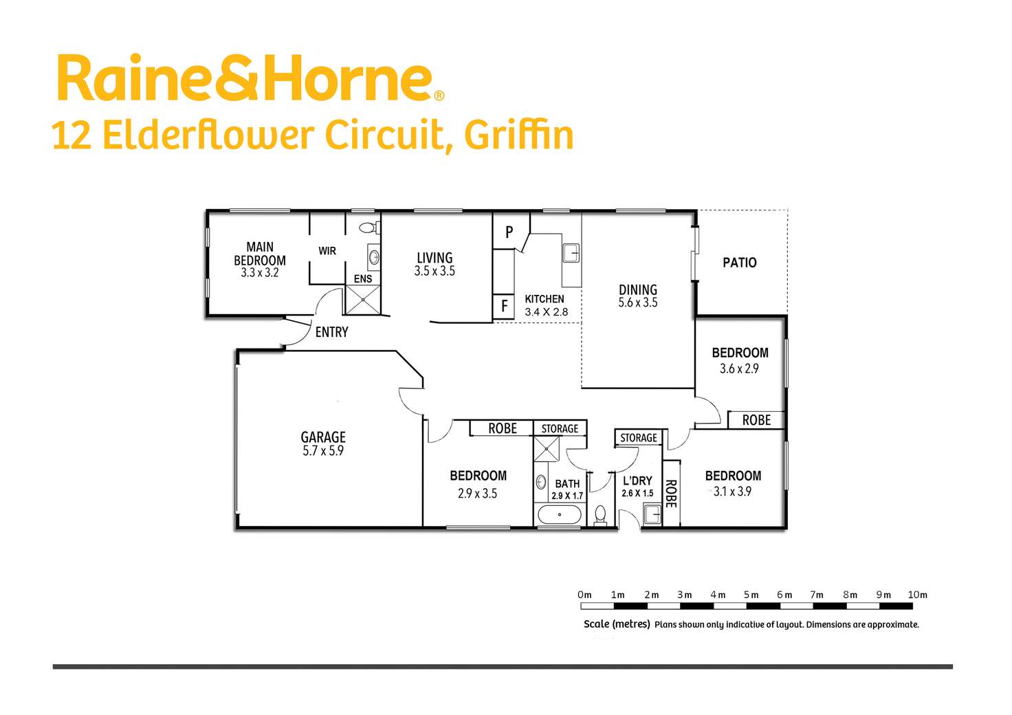 Floorplan of Homely house listing, 12 ELDERFLOWER CIRCUIT, Griffin QLD 4503