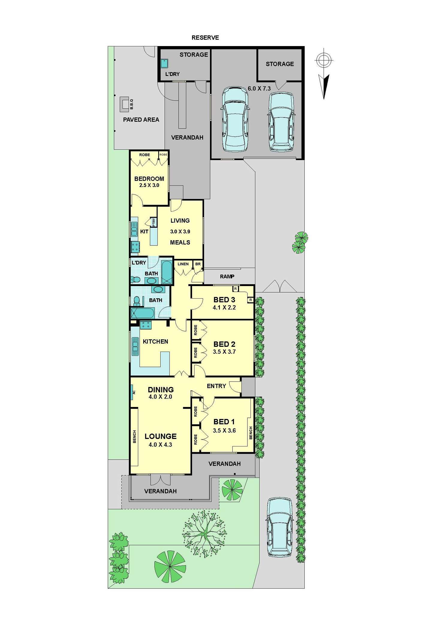 Floorplan of Homely house listing, 10 Lyttle Avenue, Essendon VIC 3040