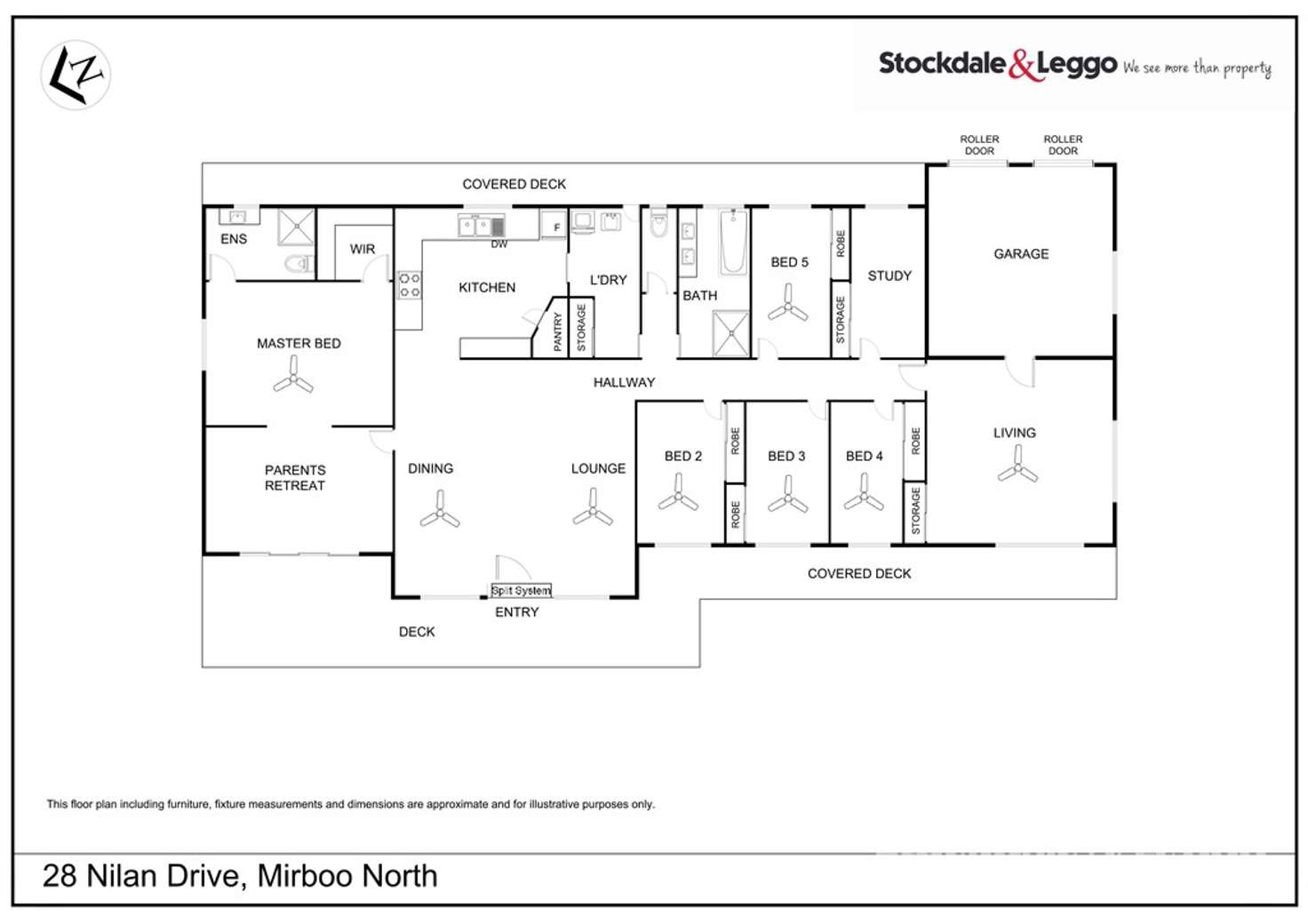 Floorplan of Homely acreageSemiRural listing, 28 Nilan Drive, Mirboo North VIC 3871