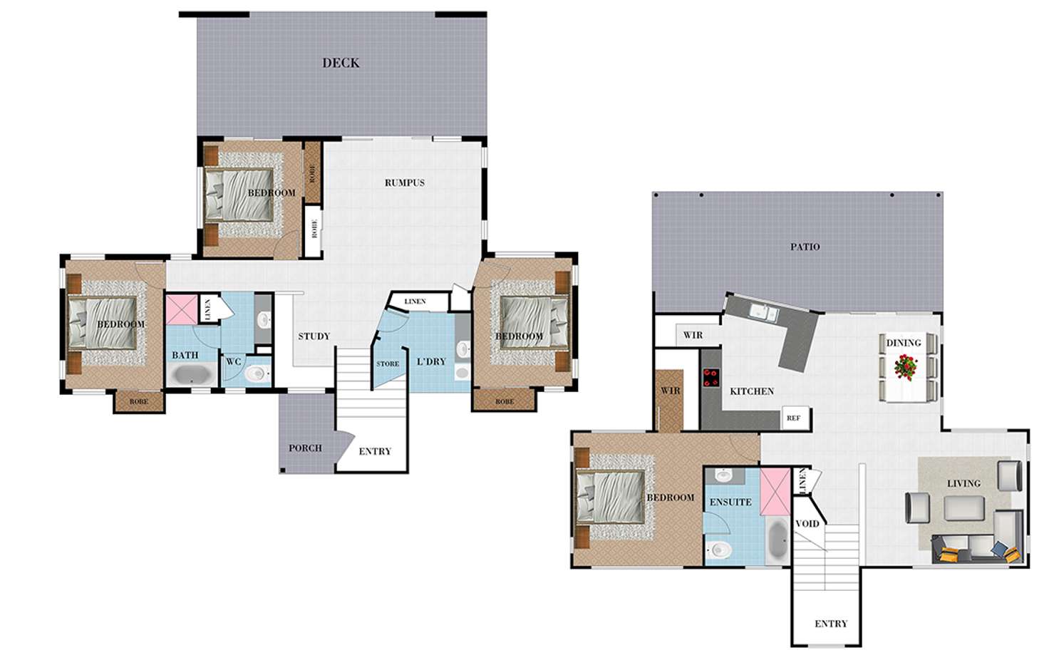 Floorplan of Homely house listing, 75 Woodwark Drive, Bushland Beach QLD 4818