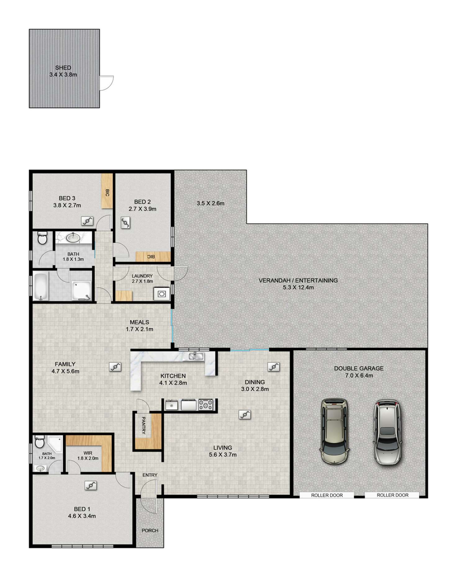 Floorplan of Homely house listing, 11 Maple Avenue, Aberfoyle Park SA 5159