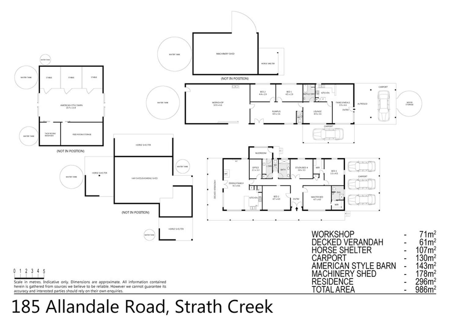 Floorplan of Homely lifestyle listing, 185 Allandale Road, Strath Creek VIC 3658